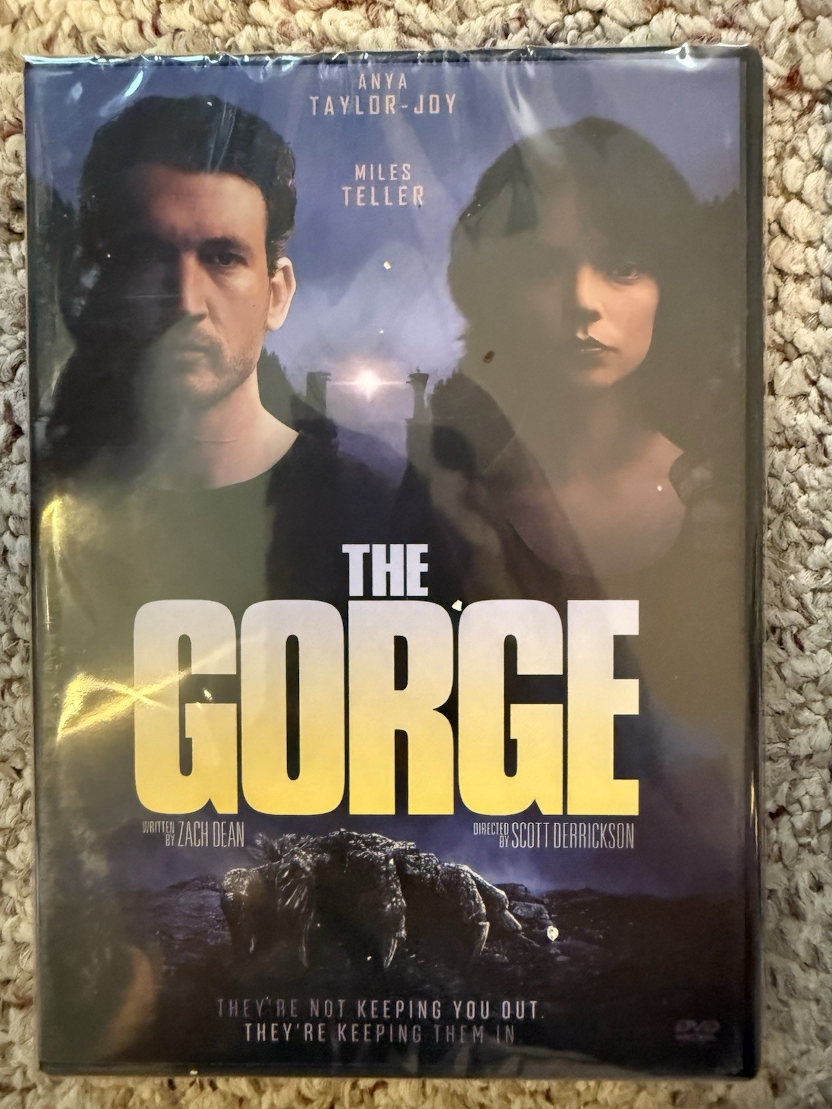 The Gorge (2025) DVD, New, Sealed