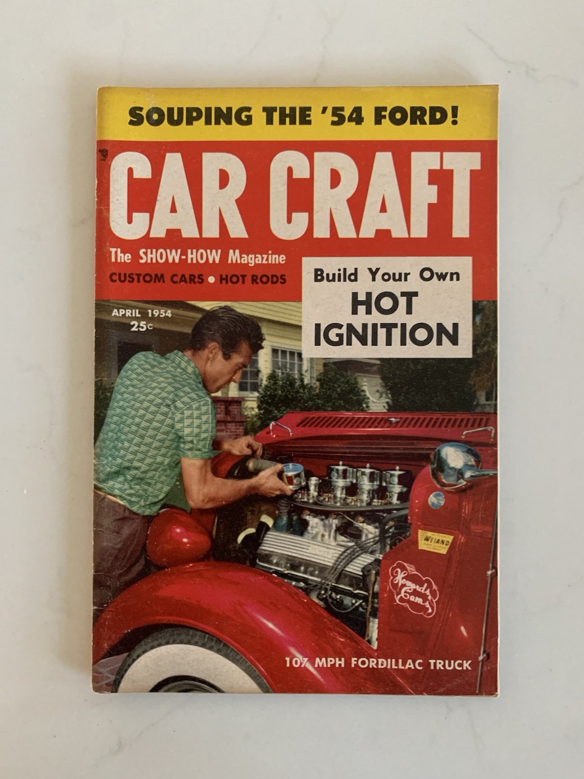 Car Craft Magazine April 1954 ~ 107 mph Fordillac Truck, Souping the ‘54 Ford Car Craft Magazine April 1954 ~ 107 mph Fordillac Truck, Souping the ‘54 Ford