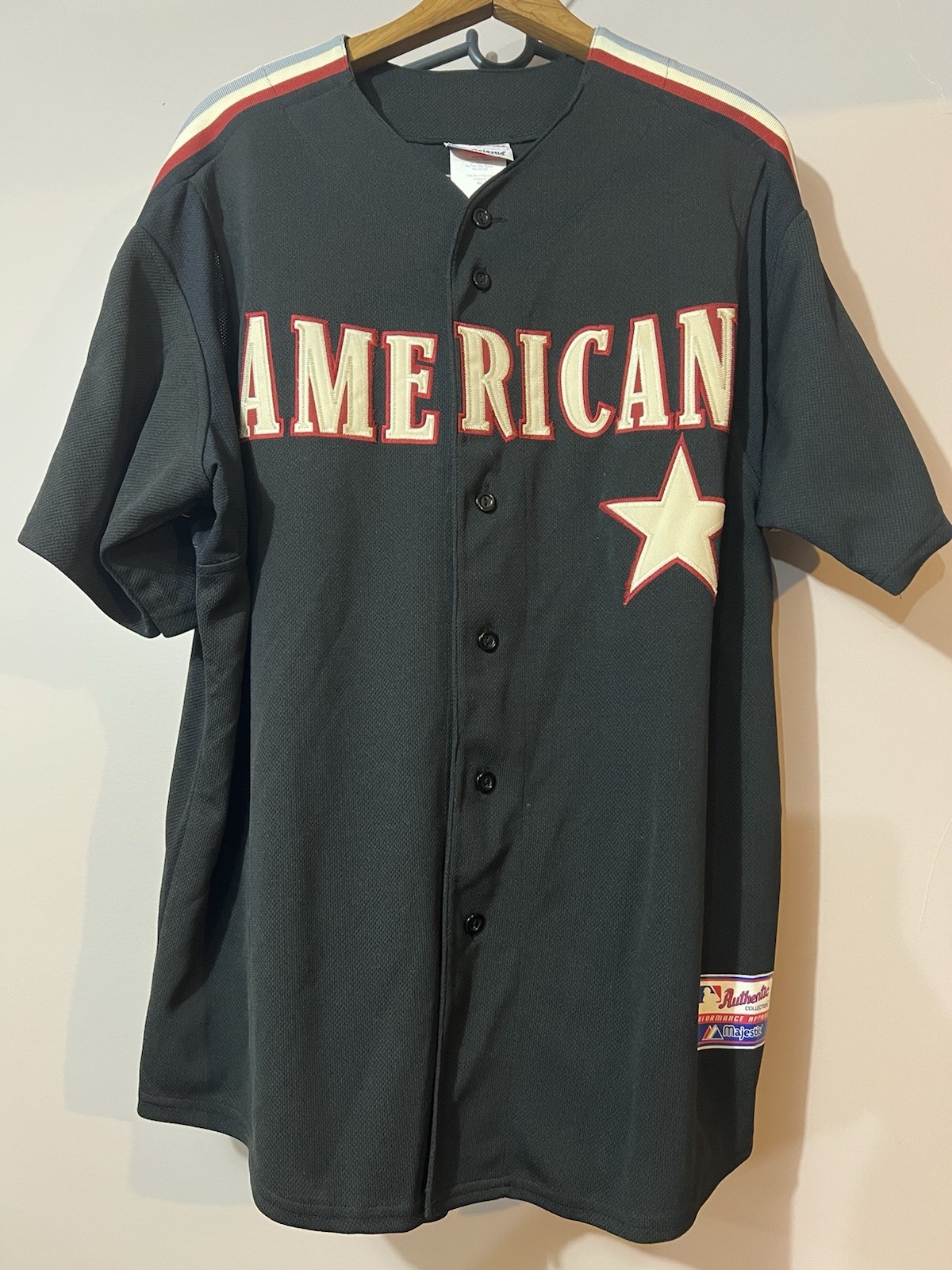 Vintage Derek Jeter New York Yankees Majestic Authentic All Star 2004 Jersey XL Vintage Derek Jeter New York Yankees Majestic Authentic All Star 2004 Jersey XL