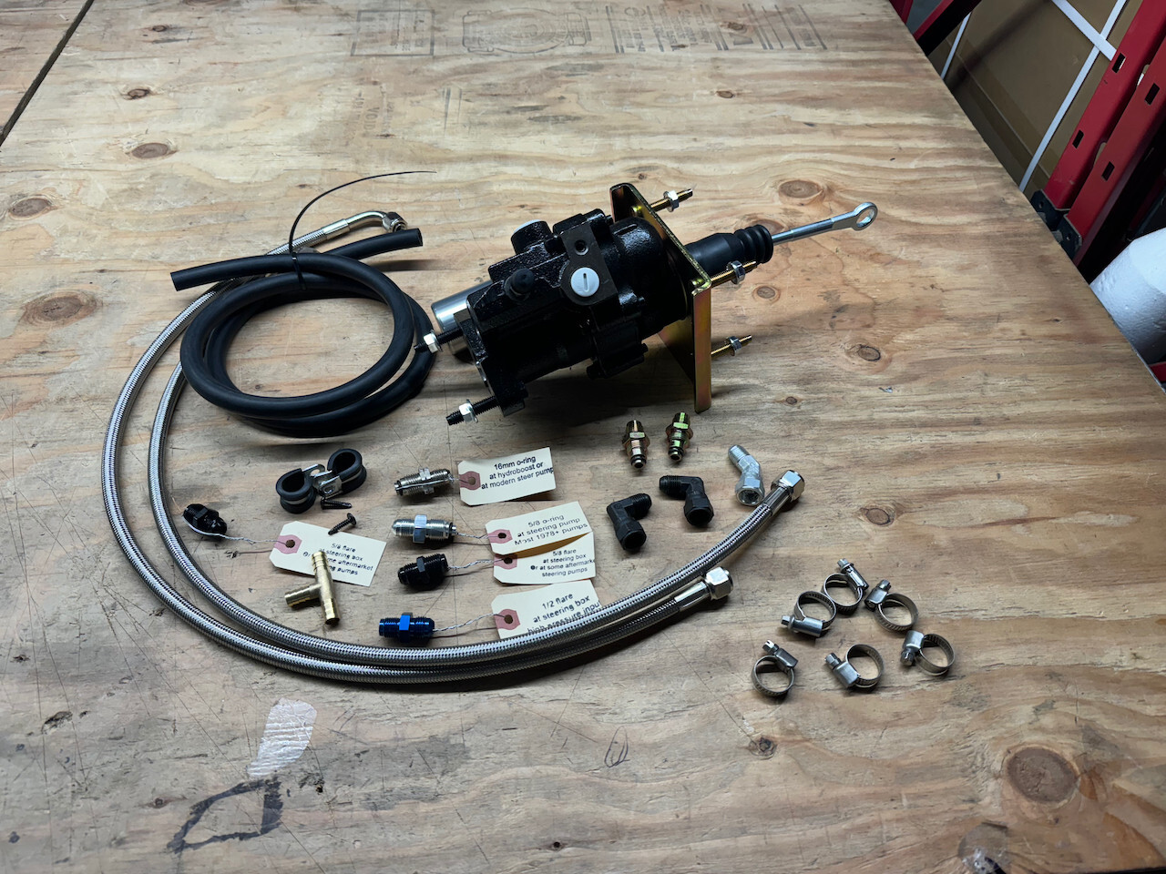 1984-1986 Ford F250 F350 Hydroboost Brake Booster Upgrade HB152-3.35