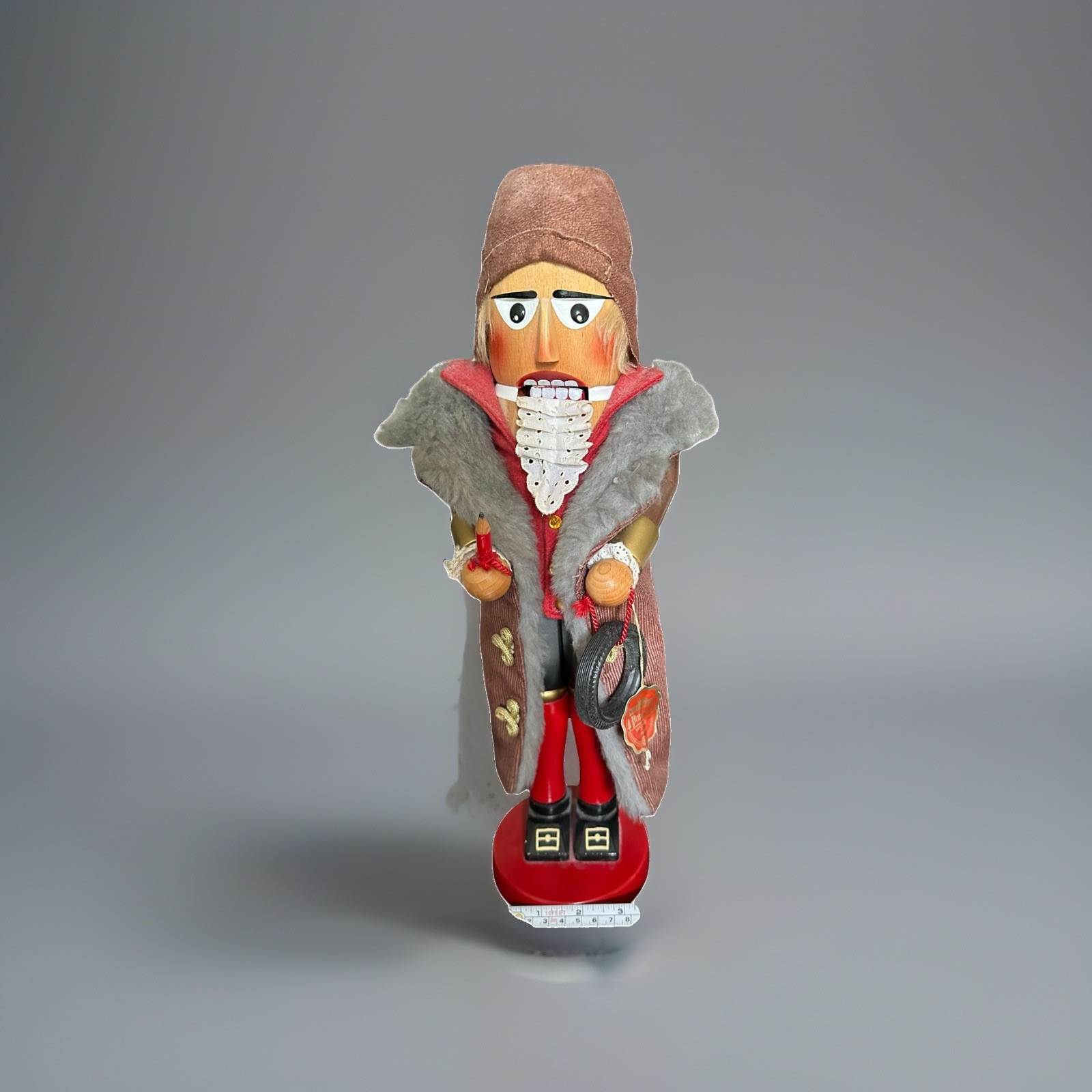 Steinbach Wooden Nutcracker Studebaker 17” Tall Original Sticker Christmas #911 Steinbach Wooden Nutcracker Studebaker 17” Tall Original Sticker Christmas #911