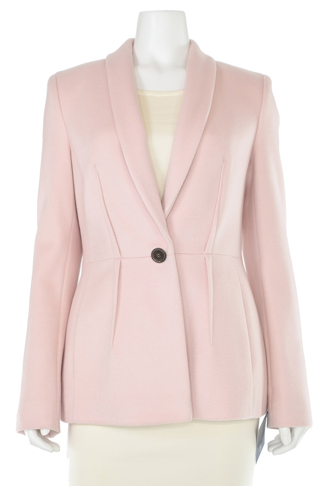 Escada 100% Virgin Wool Tailored Jacket in Light Pink sz 8 / 38 DE