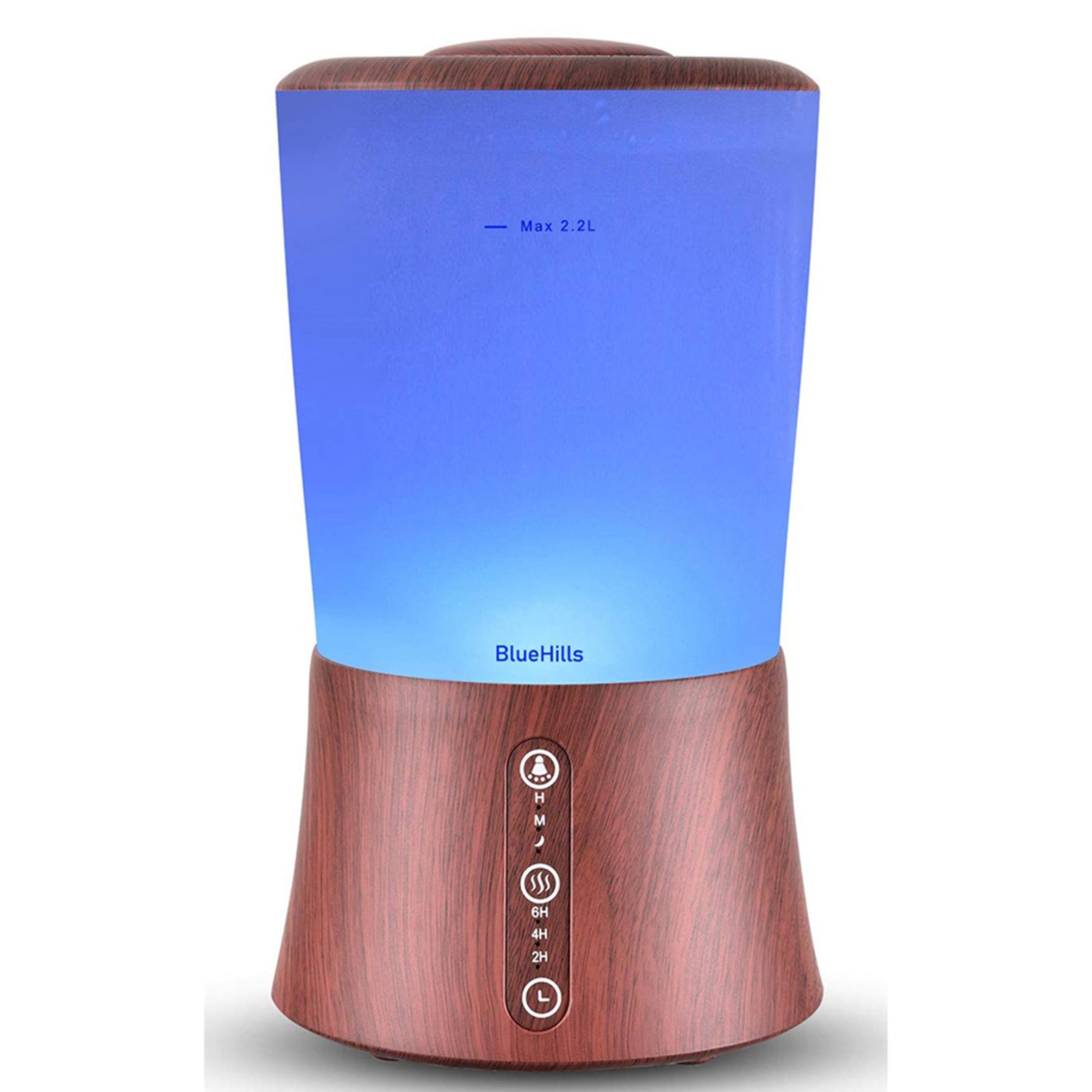 BlueHills Large 2000 ML XL Essential Oil Diffuser Aroma Humidifier 2 Liter Ca...