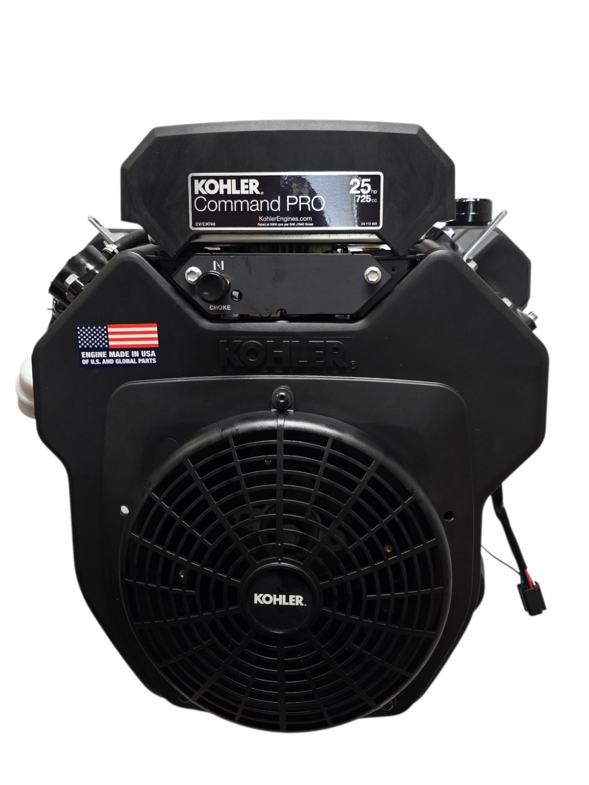 Kohler Command CH740-3387 25HP PRO Horizontal Engine 1-1/8\