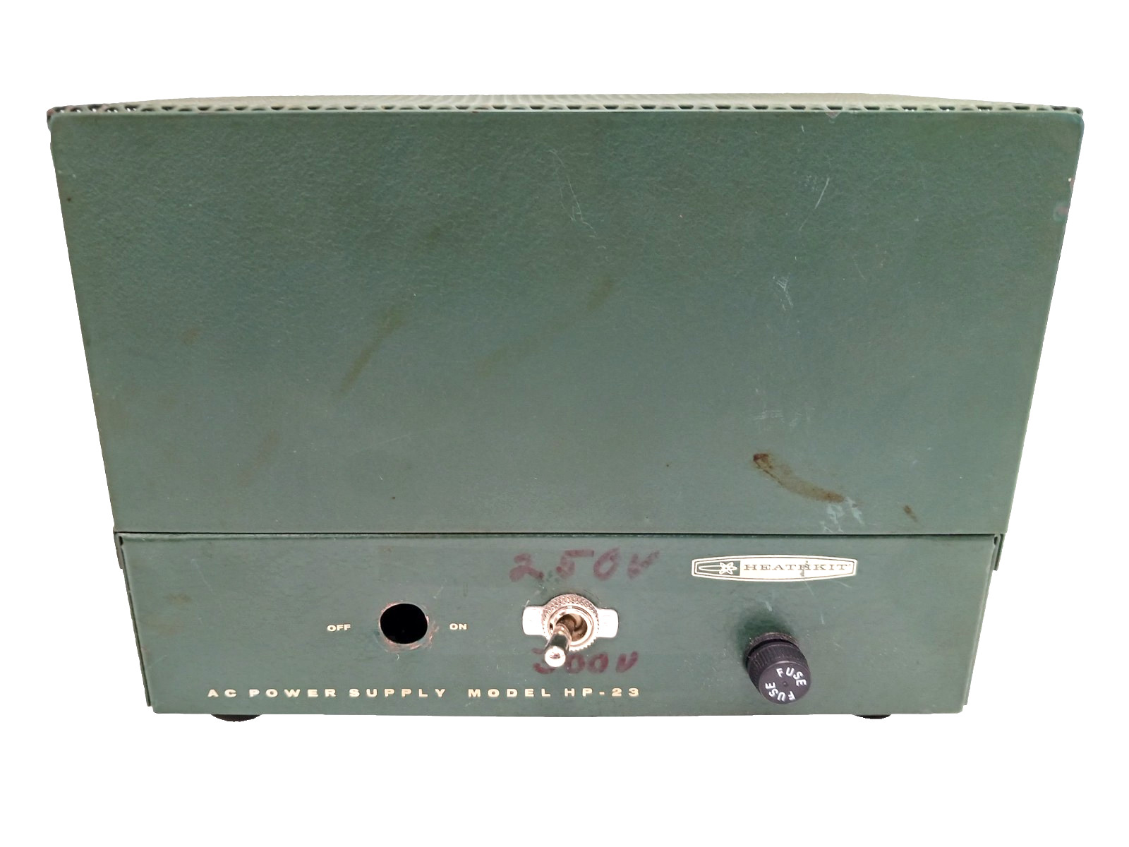 Vintage Heathkit HP-23 AC Power Supply 1960s  WORKS