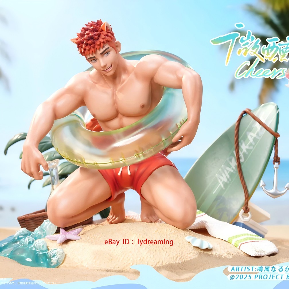 YUNMENG Studio Beach Summer Mingfeng Mustard 1/6 Resin Statue Collector Figure