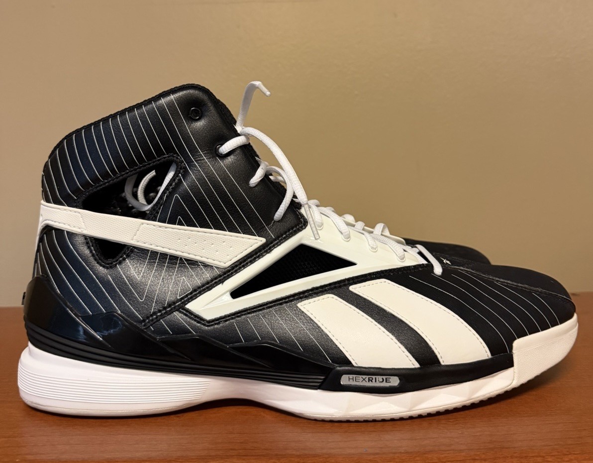 Rare Size 17 Reebok Hexride Shawn Kemp 2K10 Kamikaze  Basketball Sneakers New