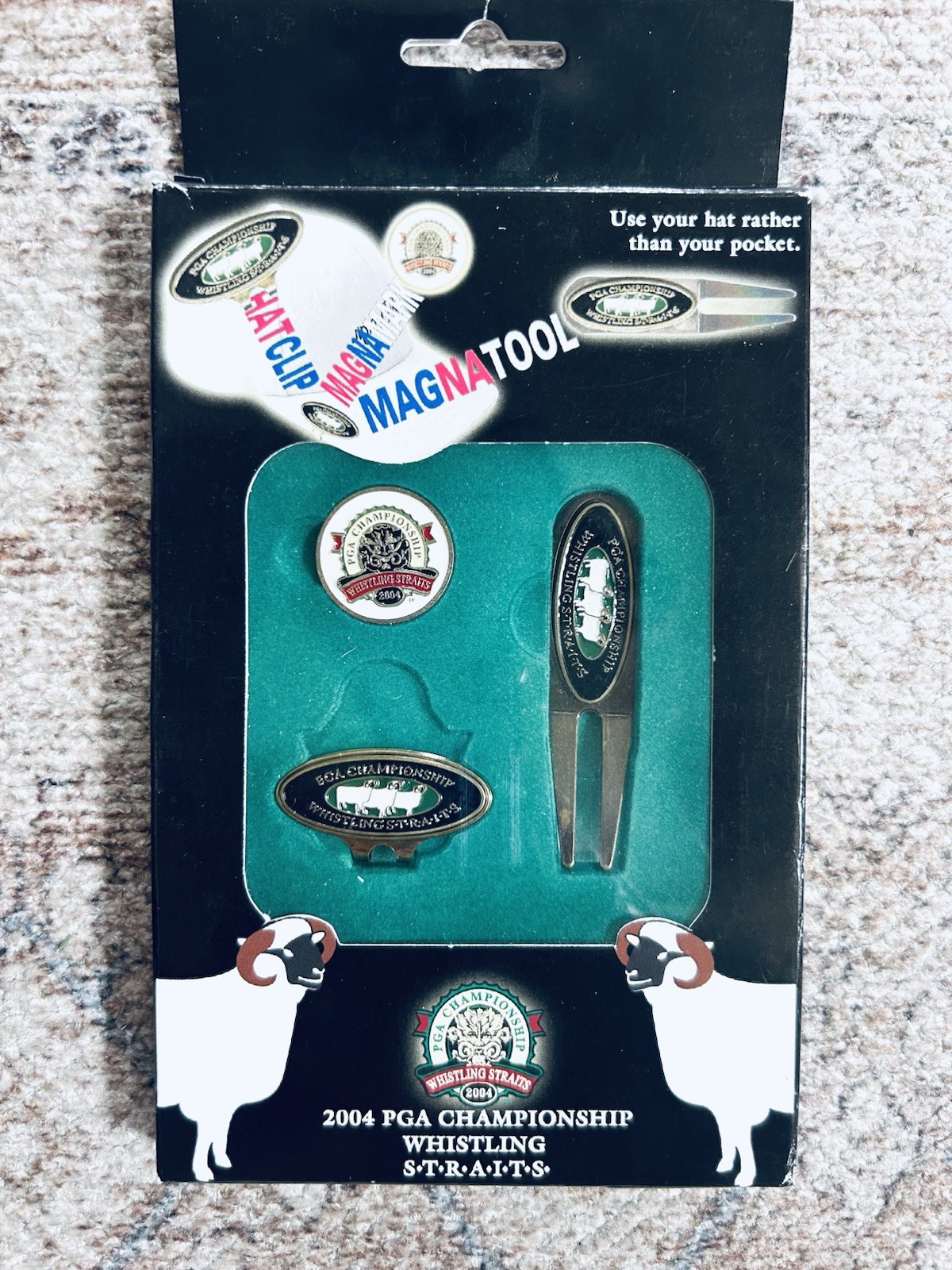 2004 PGA Whistling Straits Divot Tool Set w/ Marker