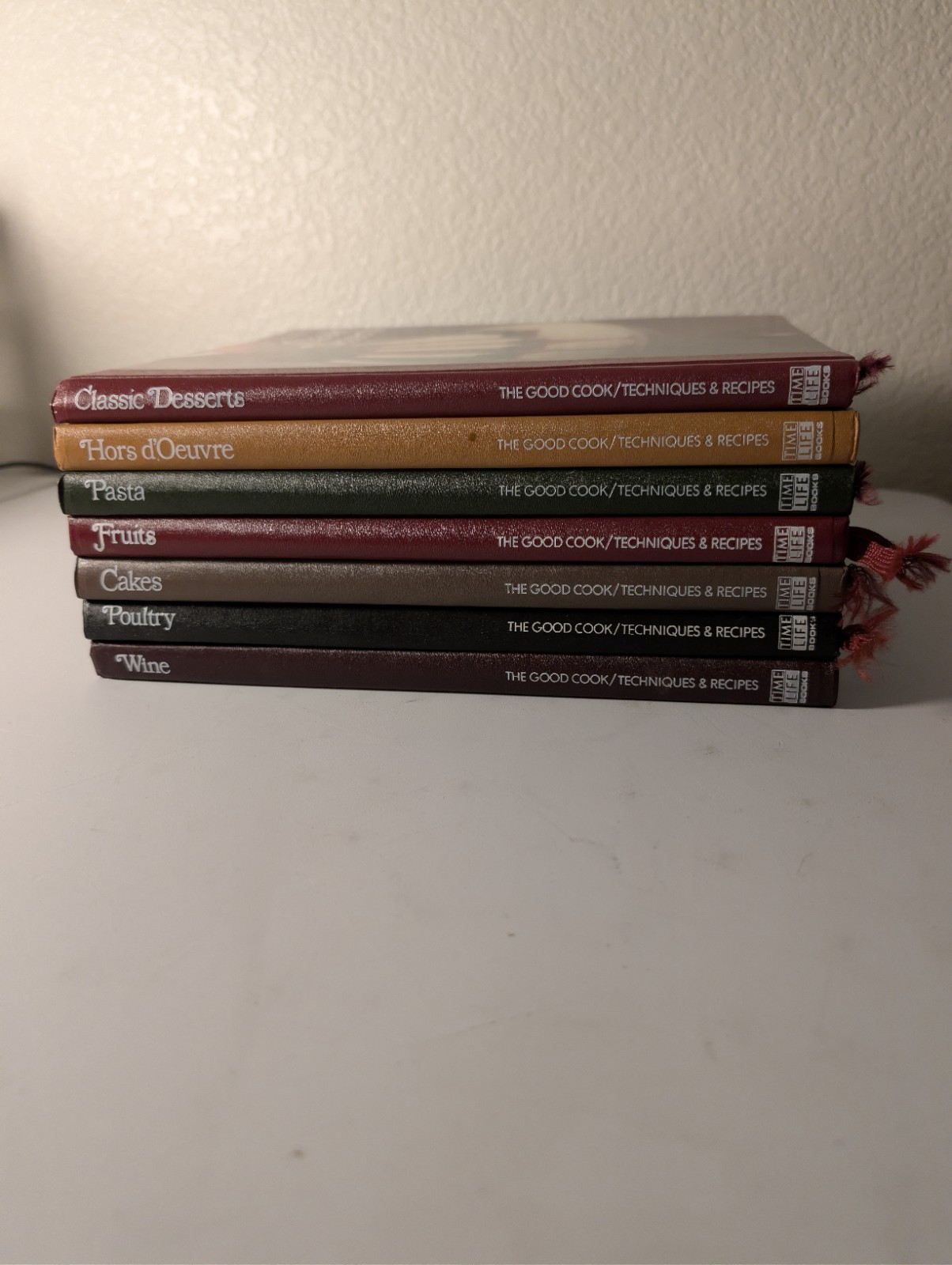 Vintage Time Life The Good Cook Cookbook Lot Of 7 Books Techniques Recipes Set
