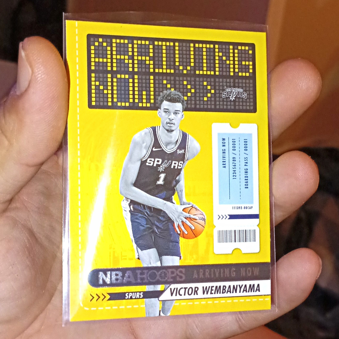 Panini 2023-24 NBA Hoops Arriving Now Victor Wembanyama Spurs #26