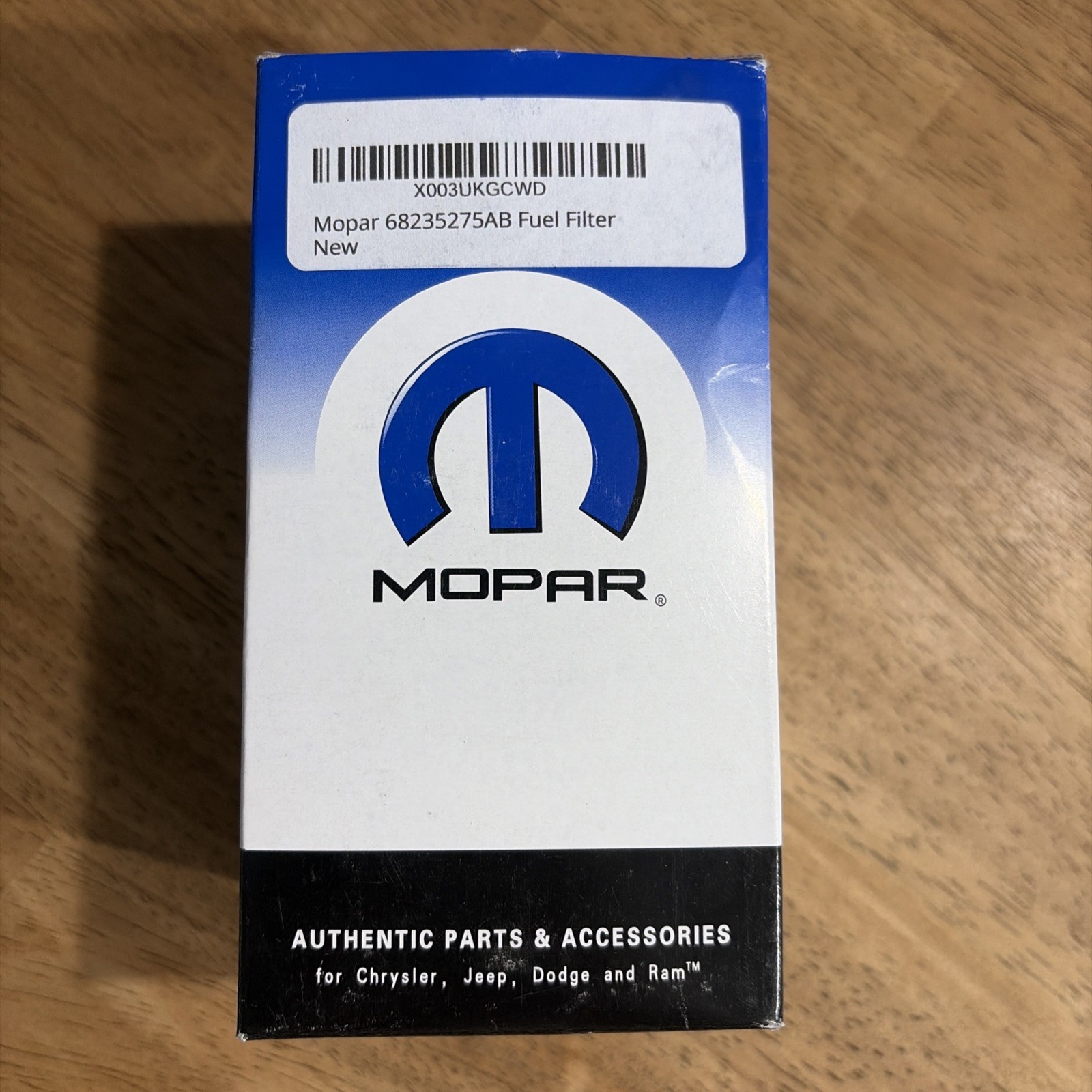 Mopar 68235275AA, Fuel Filter OEM 2014-19 Dodge,Ram, Chrysler, Jeep