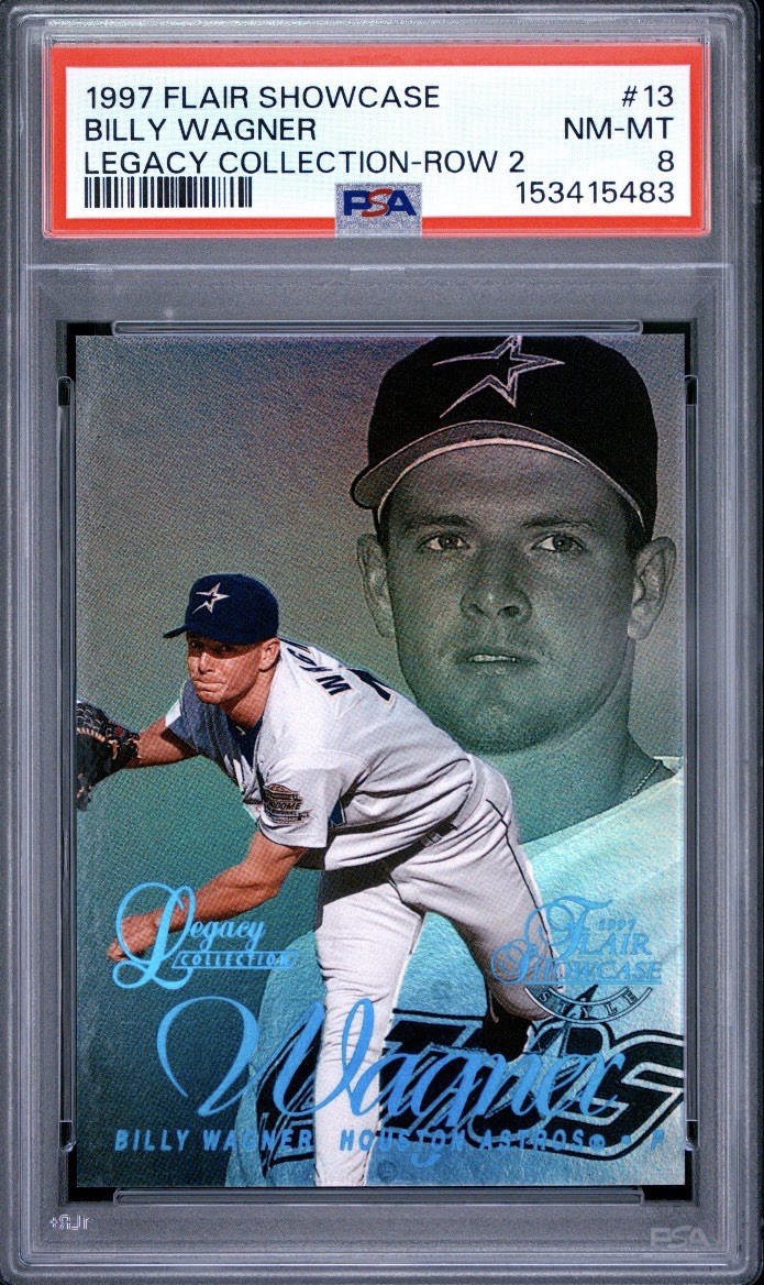 Fleer 1997 Flair Showcase Billy Wagner Astros #13 Legacy Row 2 /100 LOW POP Fleer 1997 Flair Showcase Billy Wagner Astros #13 Legacy Row 2 /100 LOW POP