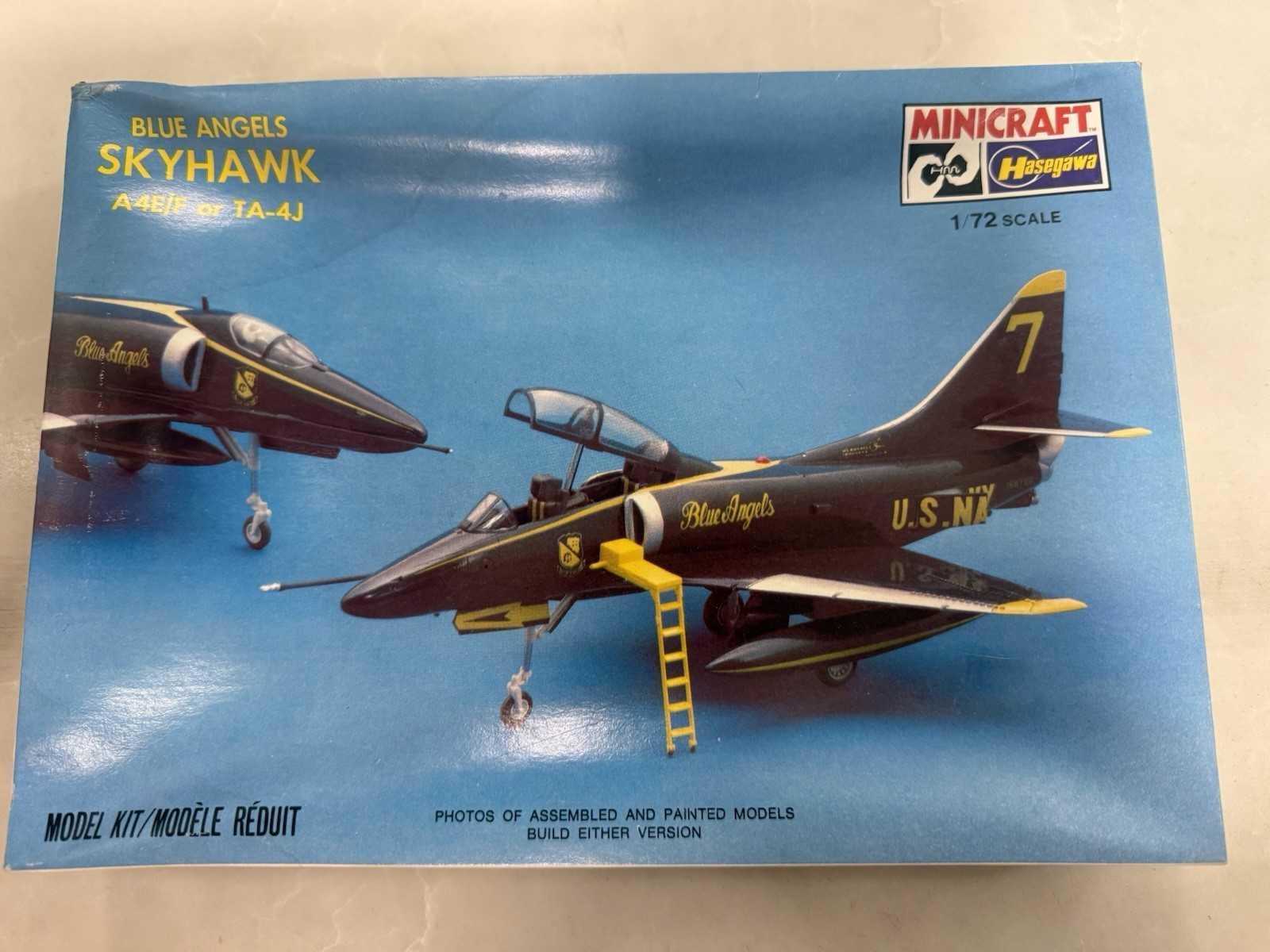 Hasegawa Minicraft Blue Angels Skyhawk A4E/F or TA-4J 1/72 #1140 - 