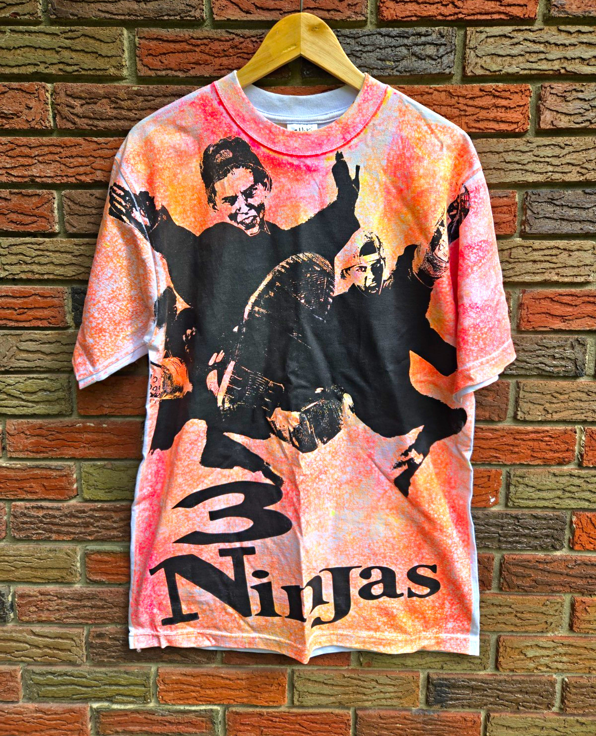 Vintage 3 Ninjas Movie Poster Print T Shirt Vintage 3 Ninjas Movie Poster Print T Shirt