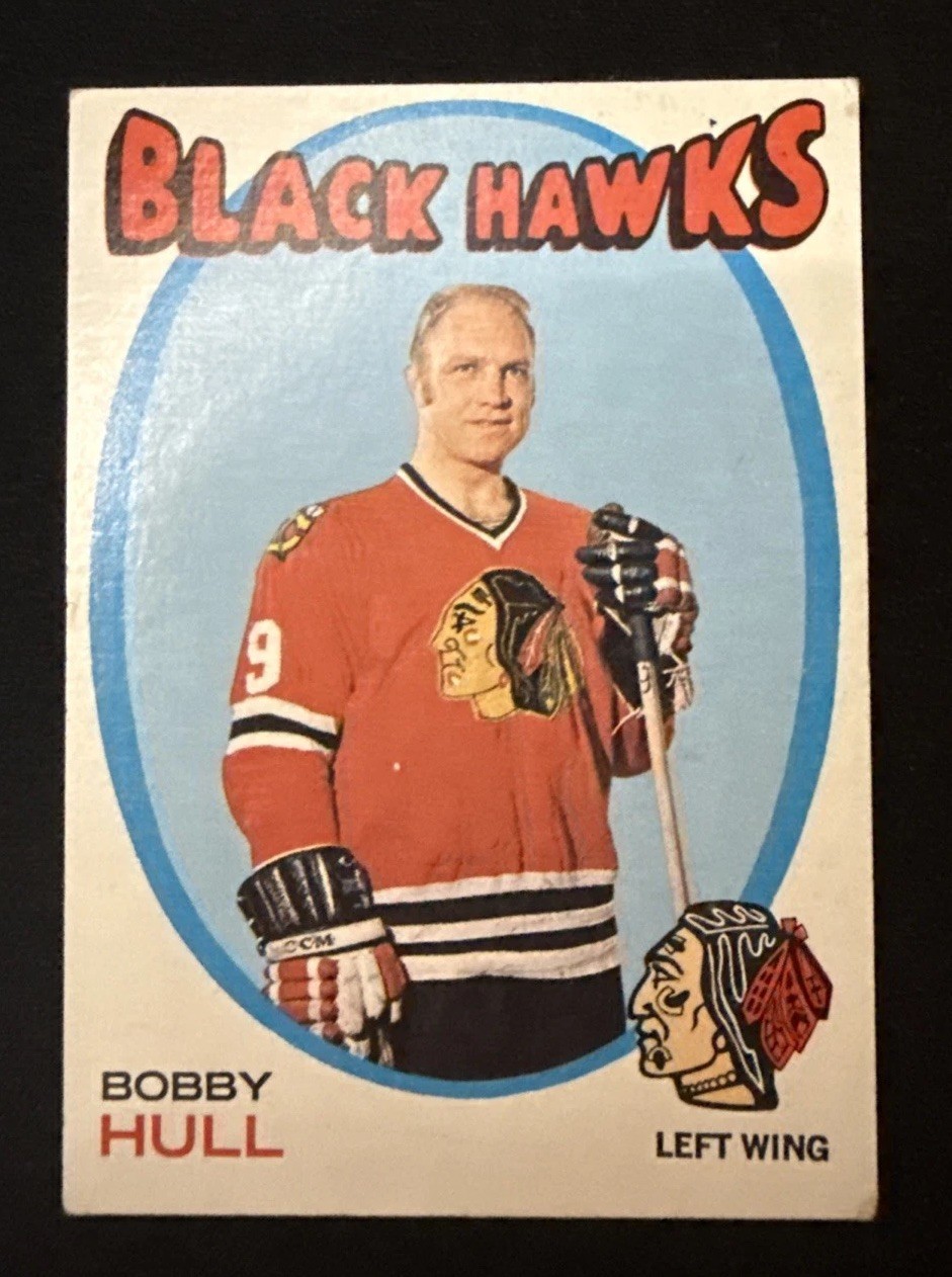 1971-72 OPC O-Pee-Chee Bobby Hull # 50 Chicago Black Hawks