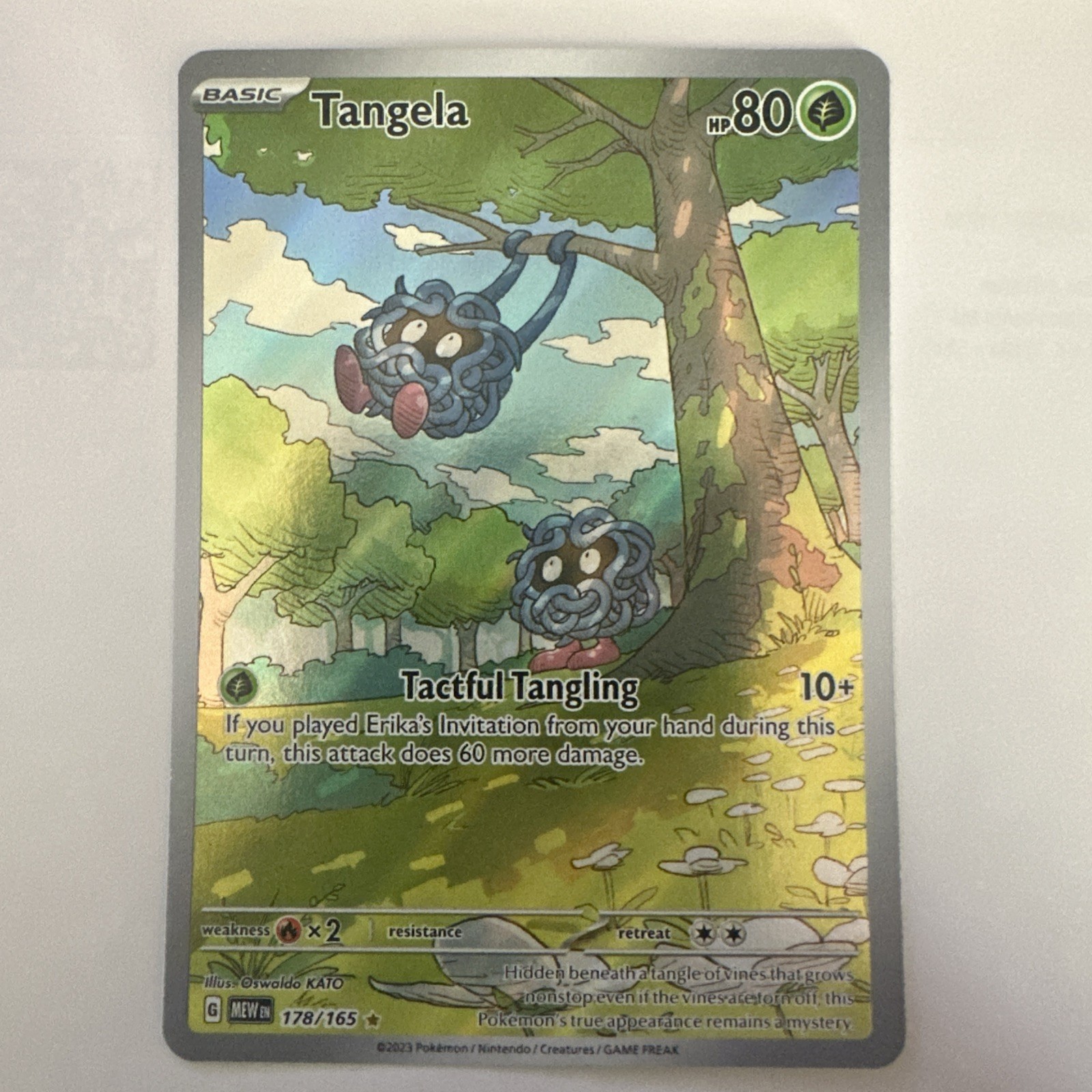 Pokémon TCG | Tangela 178/165 Sv: Scarlet & Violet 151 Holo
