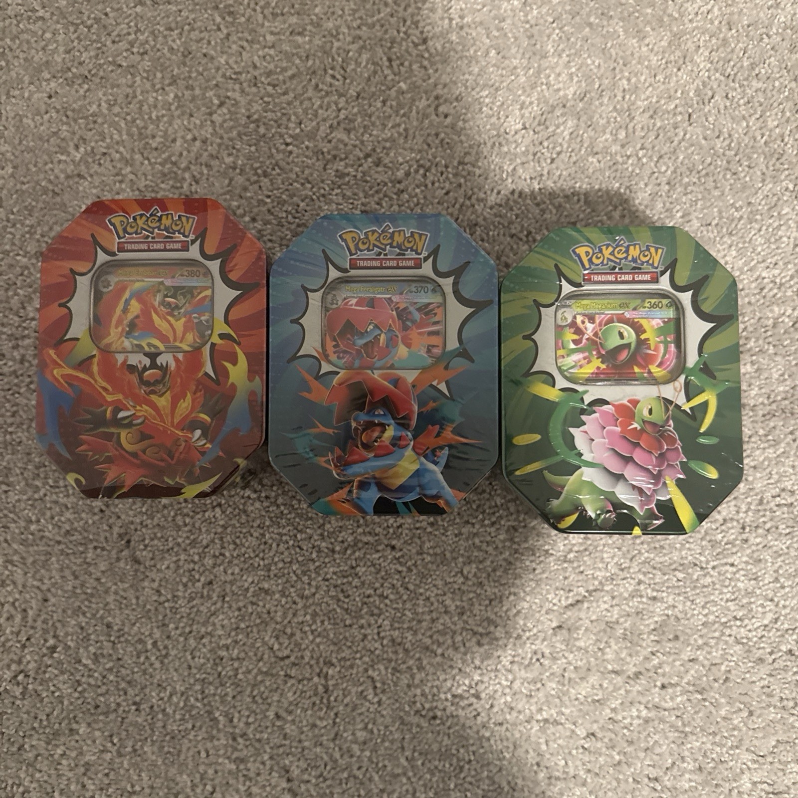 Pokémon TCG Paldean Fates 3 Mini Tin Lot Metal Promo 2024 Charizard Pokémon TCG Paldean Fates 3 Mini Tin Lot Metal Promo 2024 Charizard