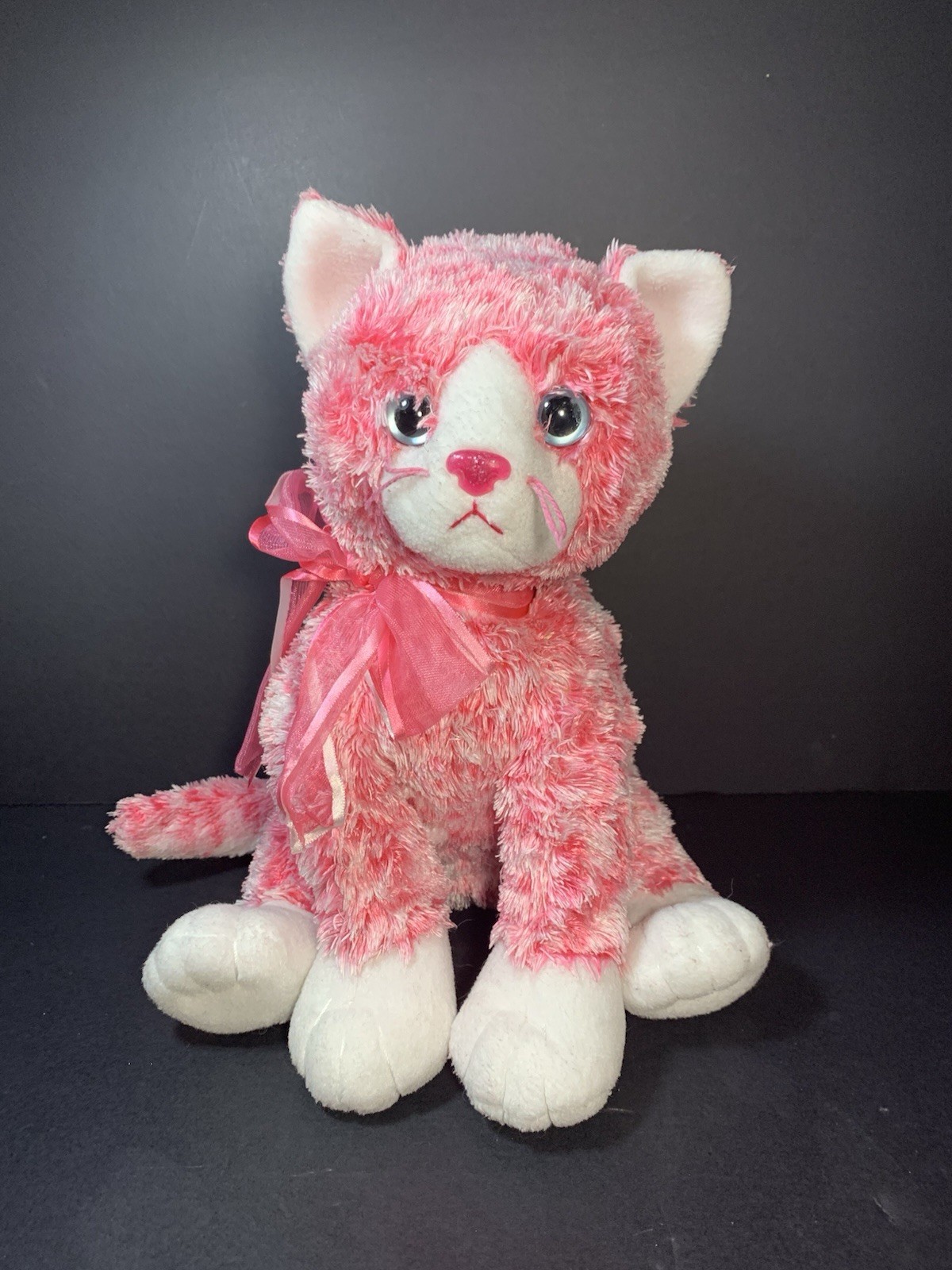 Ty Pinkys Sugarcat Pink Tabby Cat 10\