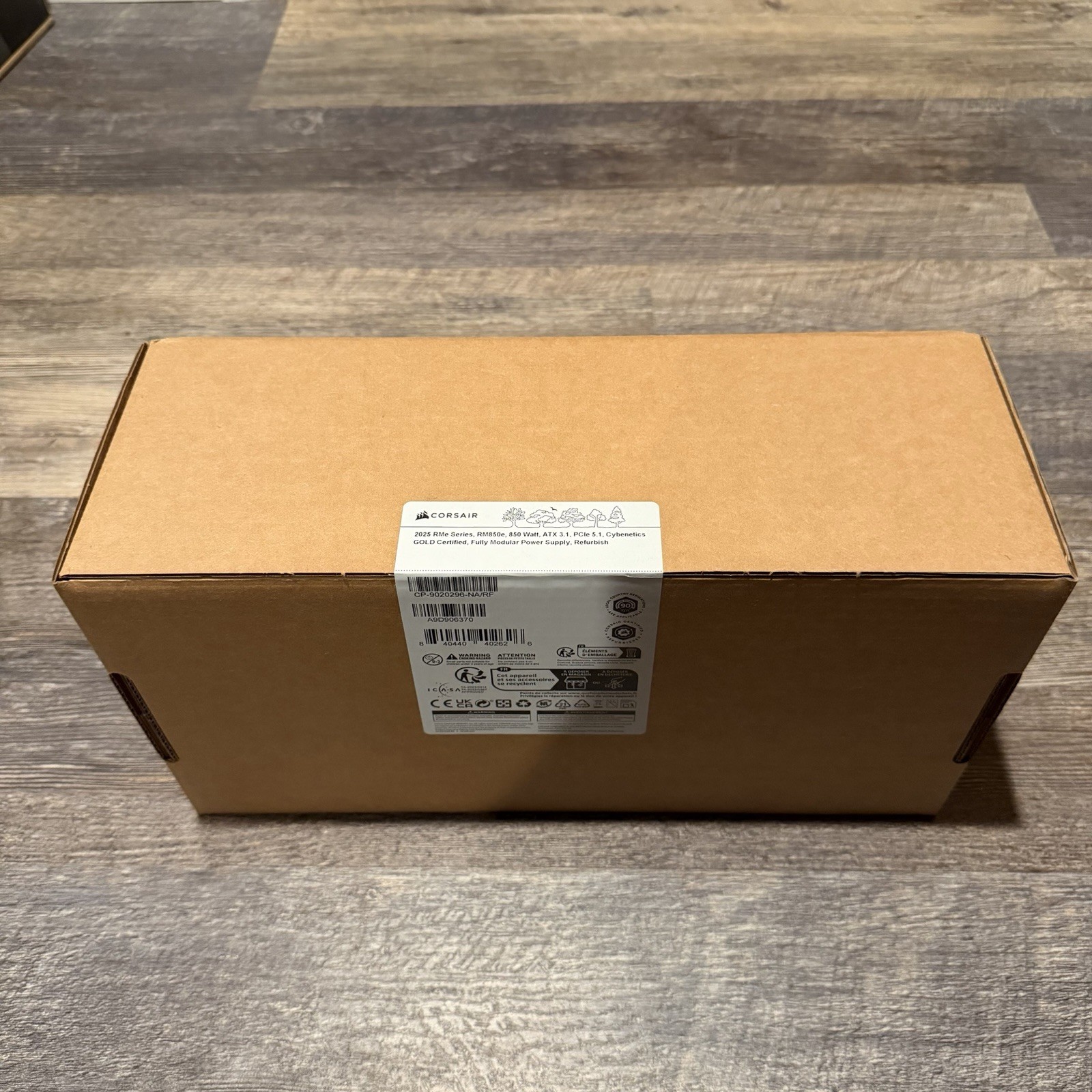 Corsair RMe RM850e 850W 80 Plus Gold Fully Modular Low Noise PCIE 12VHPWR Gaming Corsair RMe RM850e 850W 80 Plus Gold Fully Modular Low Noise PCIE 12VHPWR Gaming