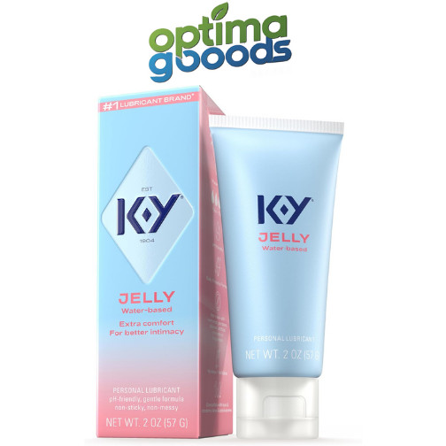 Jelly Personal Lubricant (2Oz), Premium Water Based Lube for Men Women & Couples