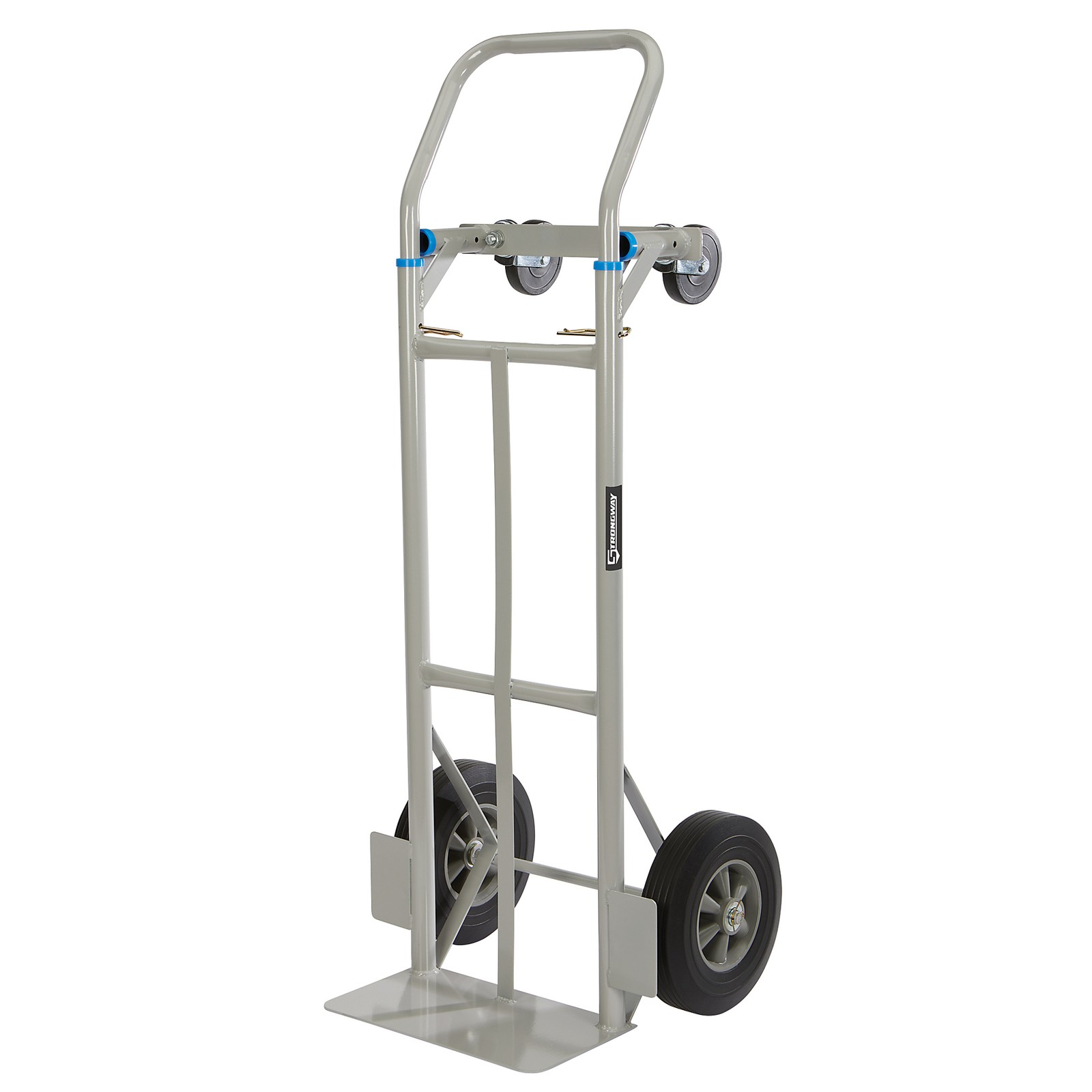 Strongway 2-In-1 Convertible Hand Truck, 600-Lb. Capacity, 47.24in.H Strongway 2-In-1 Convertible Hand Truck, 600-Lb. Capacity, 47.24in.H