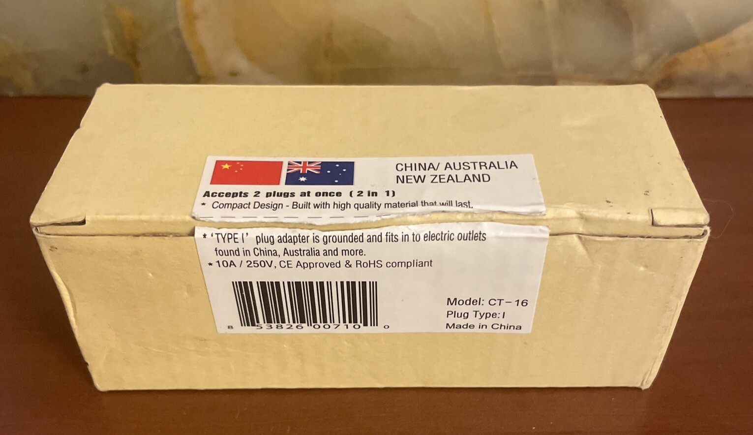 Ceptics US to Australia , China, New Zealand Power Adapter, 2 in 1 Type I  3 Pac