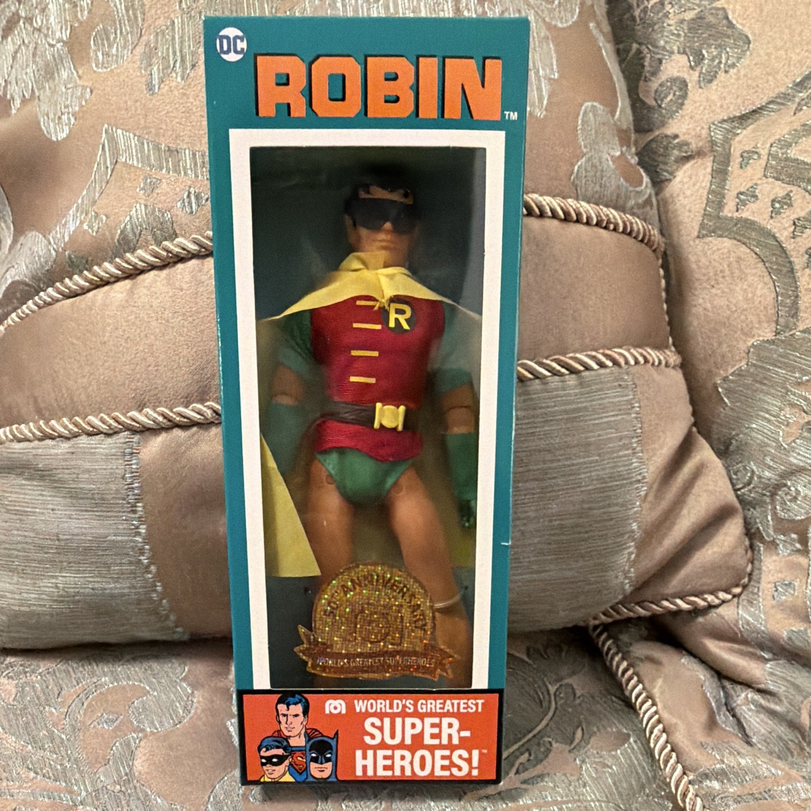 Mego DC Robin 8” World’s Greatest Super-Heroes 50th Anniversary Figure