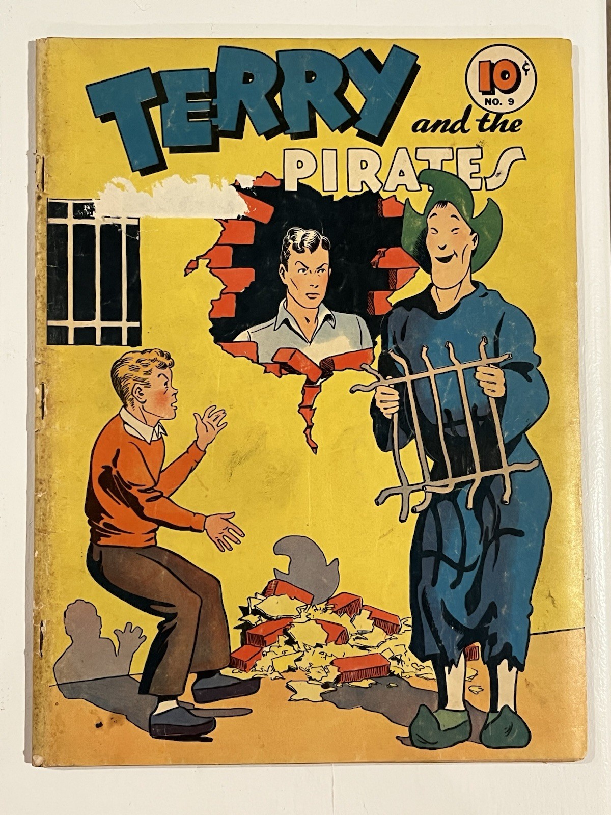 Four Color #9/Golden Age Dell Comic Book/Tough First Series/1940/Scarce/GD Four Color #9/Golden Age Dell Comic Book/Tough First Series/1940/Scarce/GD