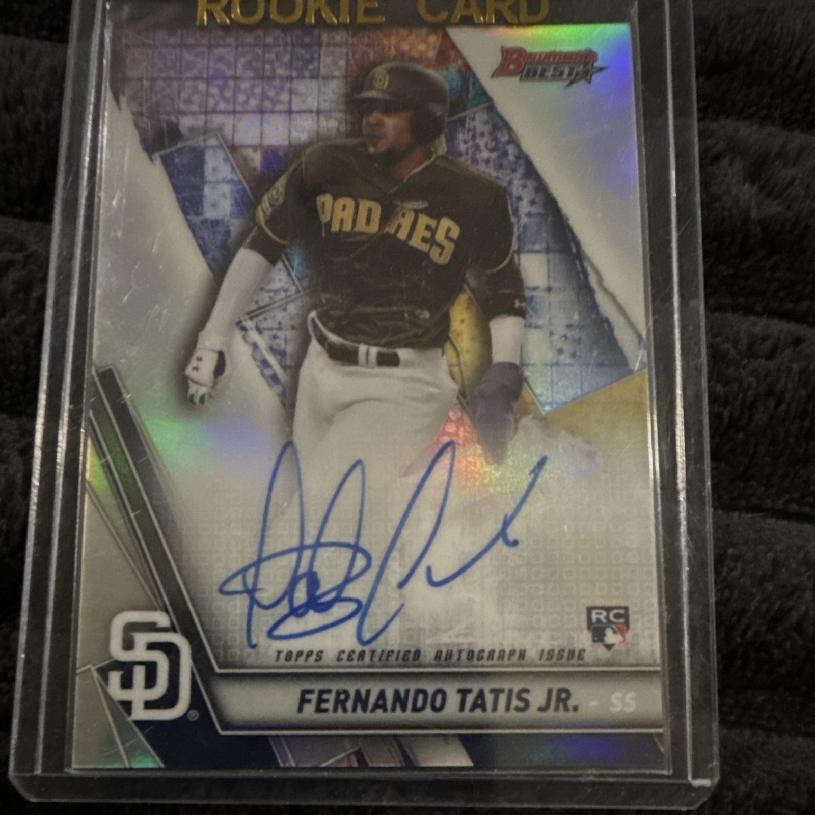 2019 Bowman\'s Best - Autographs Fernando Tatís Jr. #B19-FTJ Refractor (AU, RC)