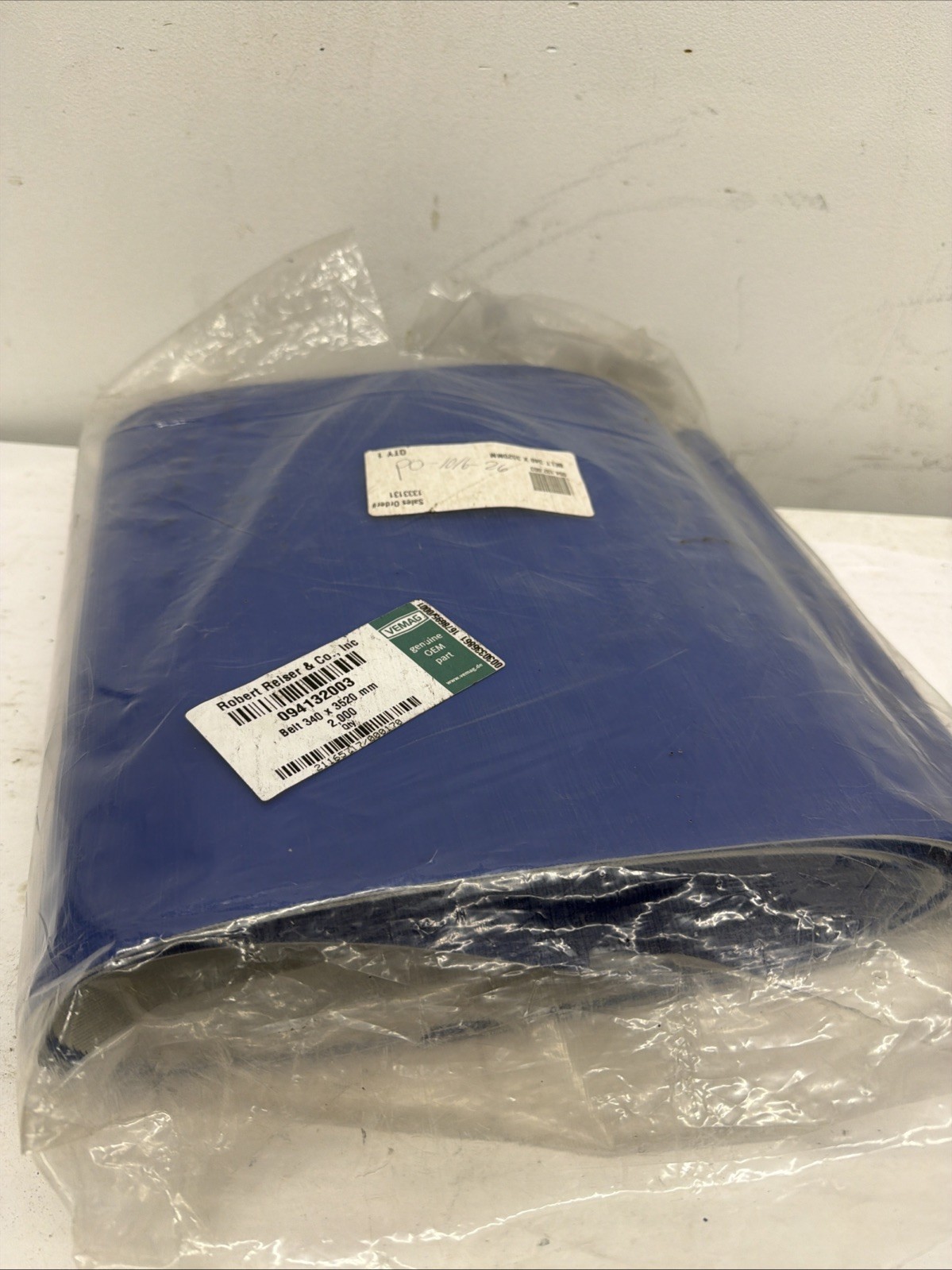 Vemag Belt 094132003. Belt 340x3520mm 2,000 Qty Robert Reiser Co 094.132.003