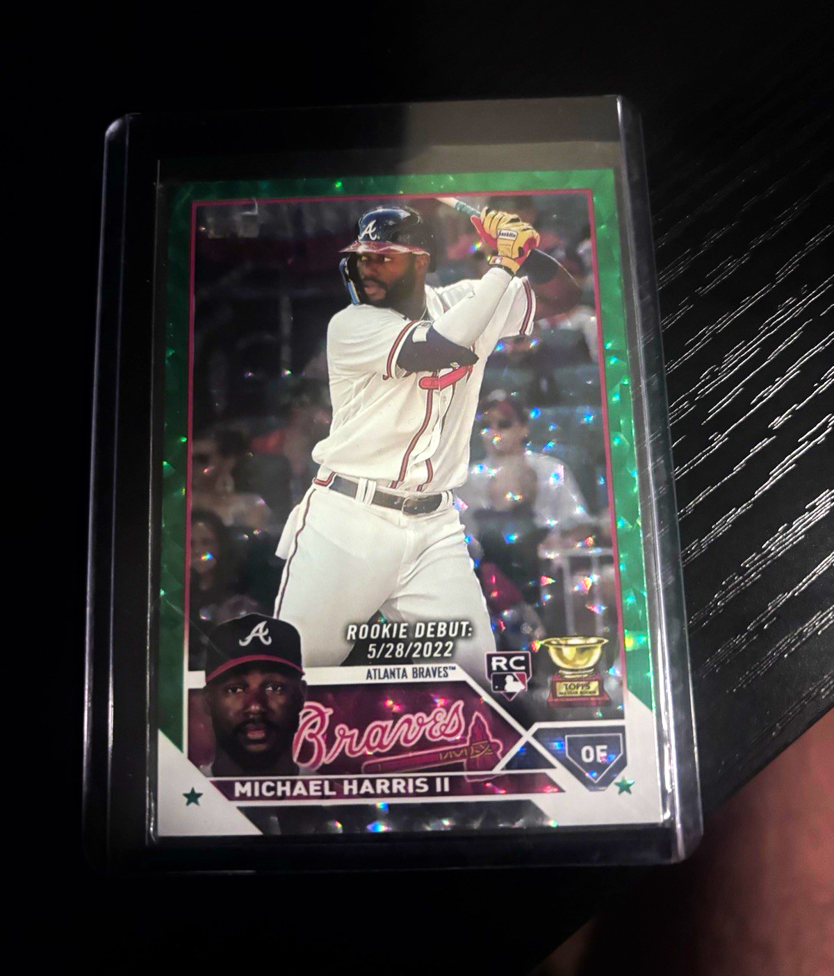 Topps 2023 Update Michael Harris II Braves Rookie Debut Green Foil US225 /499 Topps 2023 Update Michael Harris II Braves Rookie Debut Green Foil US225 /499