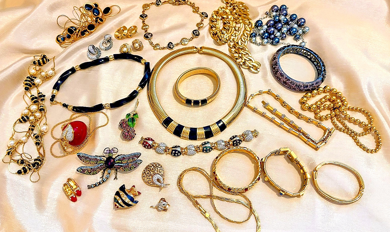 Vntg to Mod 25 PC Jewelry Lot, Swarovski, J Rivers, Heidi Daus - Wear or Resell Vntg to Mod 25 PC Jewelry Lot, Swarovski, J Rivers, Heidi Daus - Wear or Resell