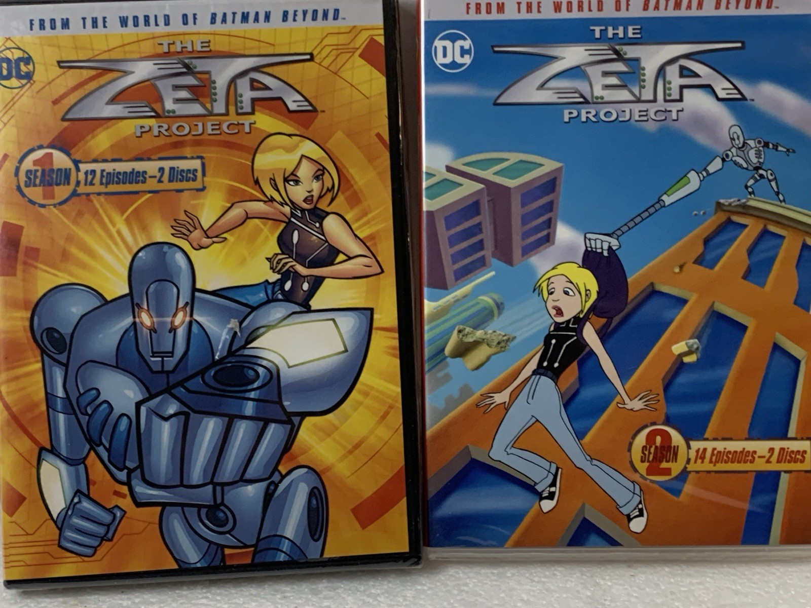 THE ZETA PROJECT THE COMPLETE TV SERIES New Sealed DVD Seasons 1 & 2 THE ZETA PROJECT THE COMPLETE TV SERIES New Sealed DVD Seasons 1 & 2