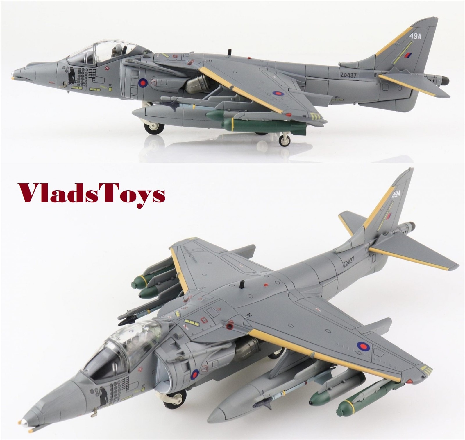 Hobby Master 1/72 Harrier GR.Mk 7 RAF No.1 Sqn ZD437 Michelle Afghanistan HA2650