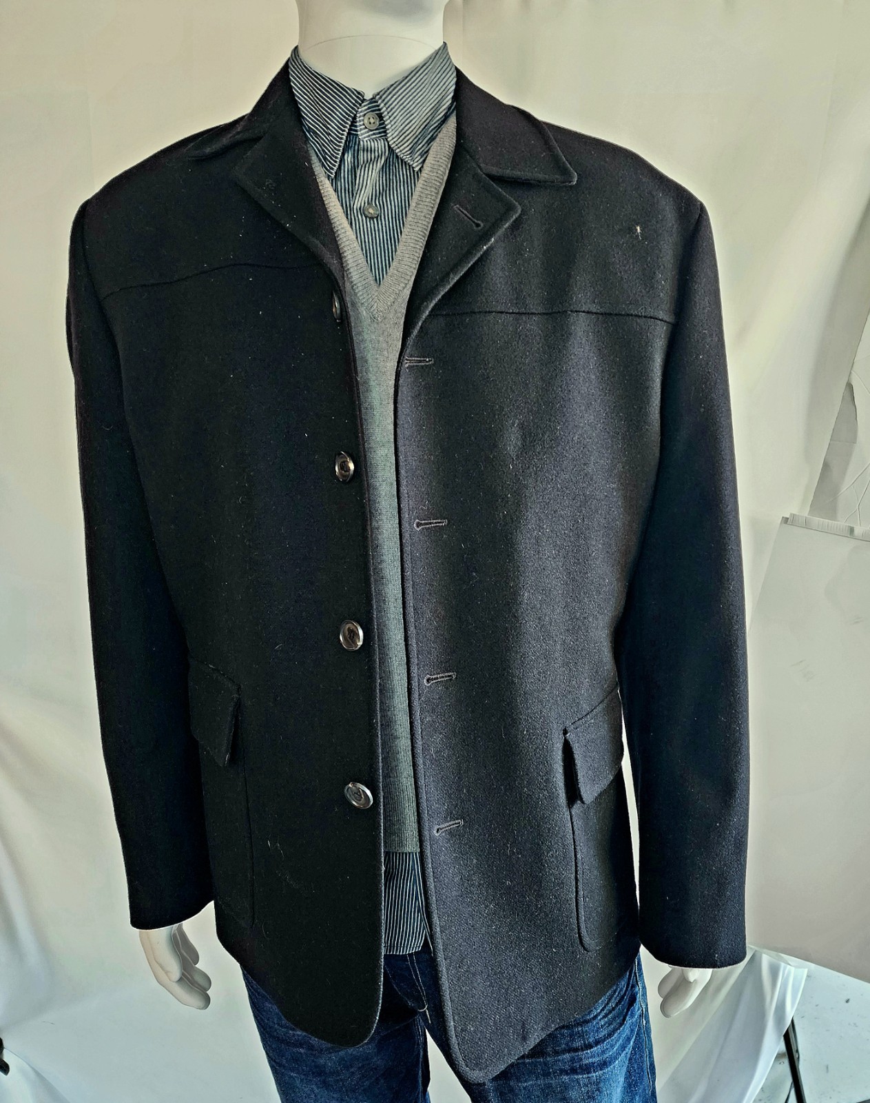 Kroon Men’s Classic Car Coat – Size XL Kroon Men’s Classic Car Coat – Size XL