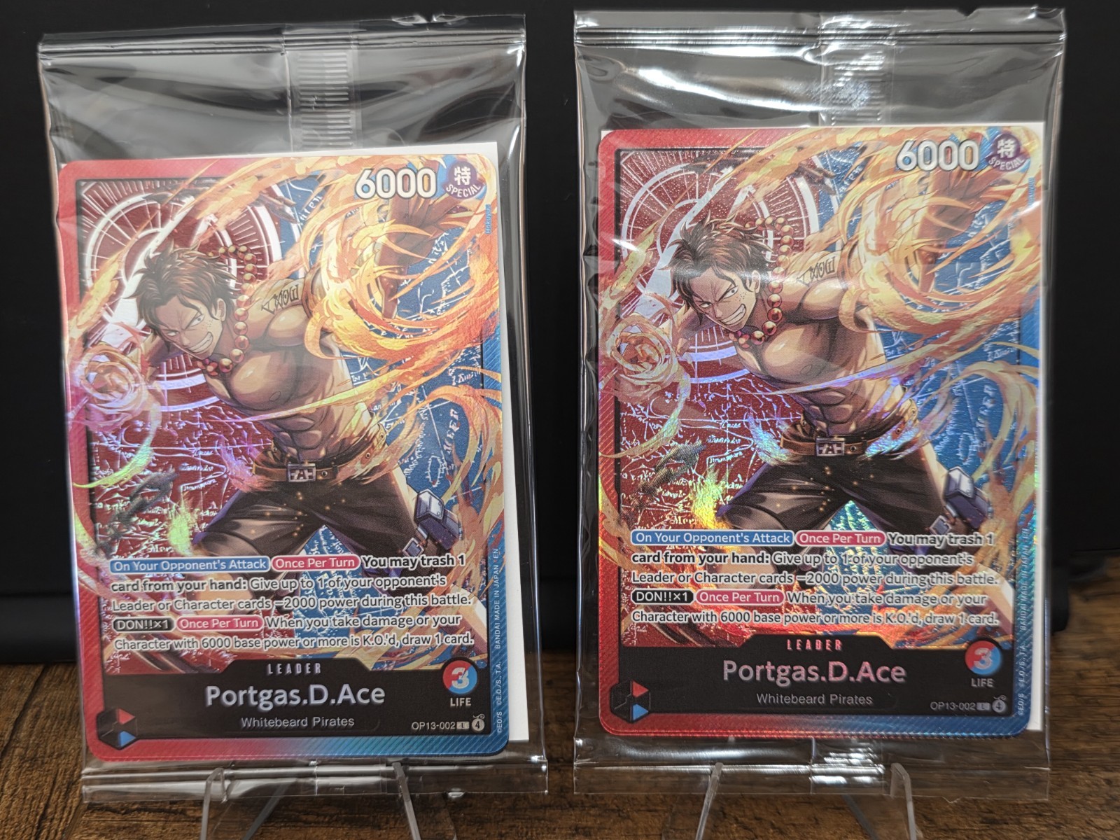 Portgas.D.Ace (Sound Loader Ace and Sabo Edition 2026) Promo Op13-002 SEALED