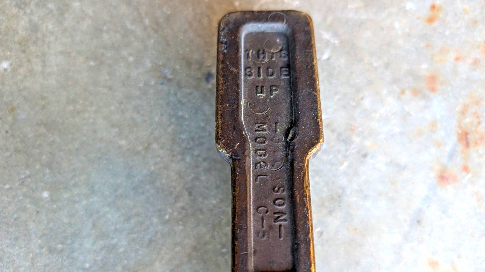 Vintage GRAVES C-5 Welding Ground Earth Clamp Heavy Duty Cast Bronze USA Tool