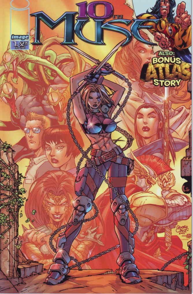 10th Muse #7A VF; Image | Atlas Part 1 - w/Bag+Board 10th Muse #7A VF; Image | Atlas Part 1 - w/Bag+Board