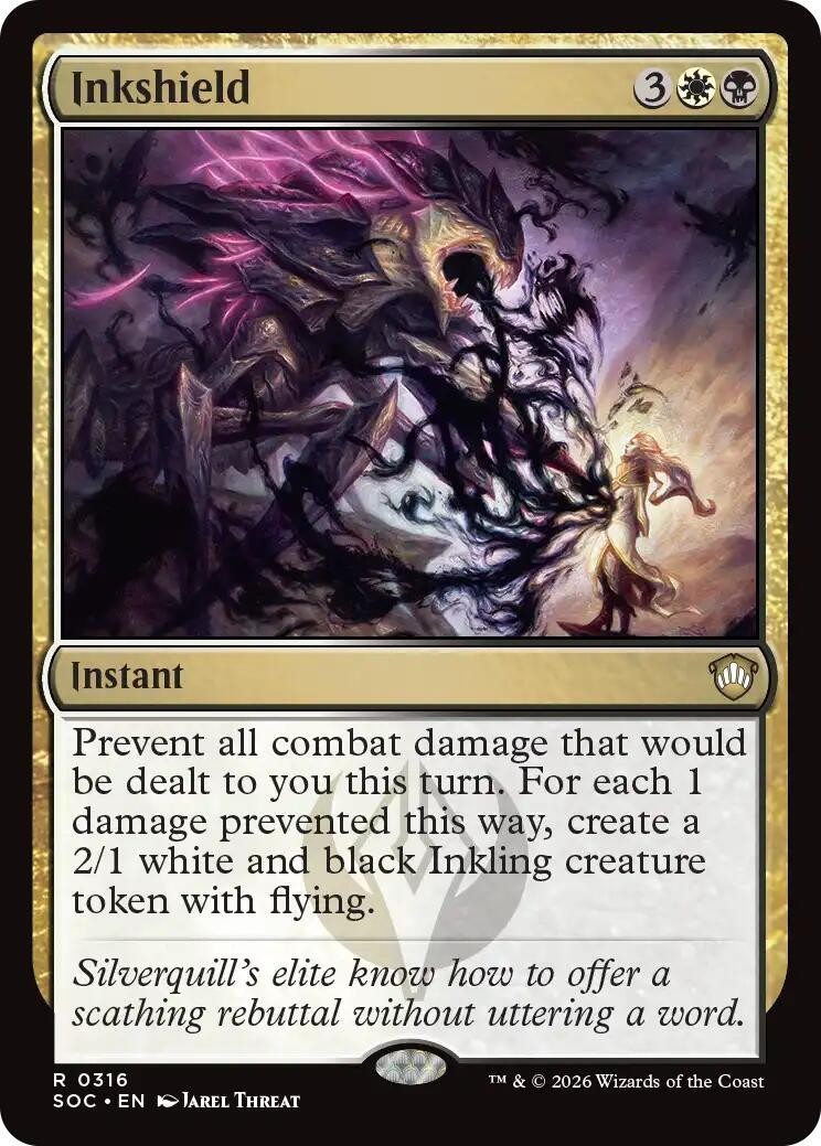 MTG SOC R Inkshield #316 NM