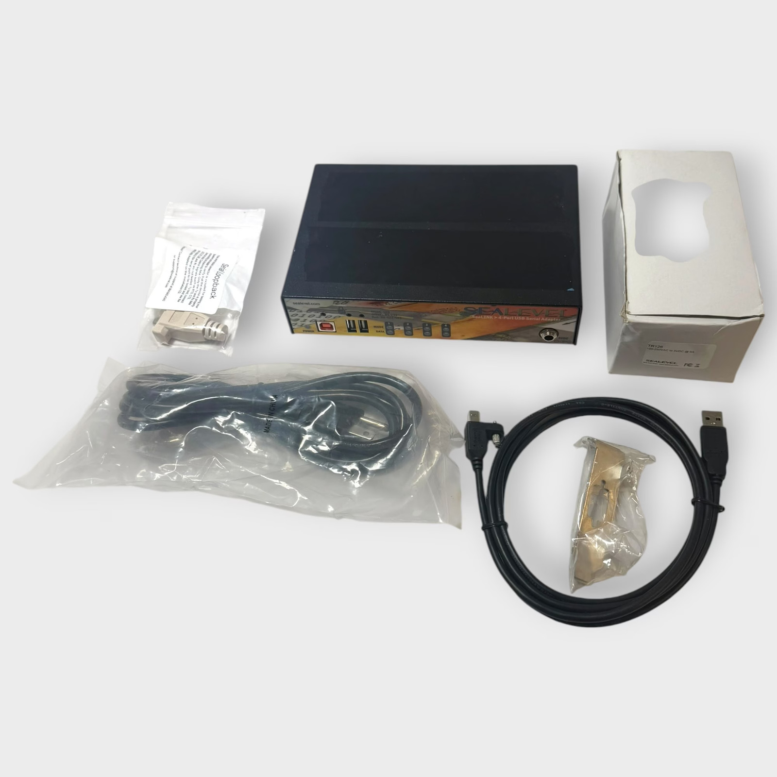 Sealevel 2433 SeaLINK+4M.SC: USB to 4 Port RS-232/422/485 *NEW OLD STOCK*