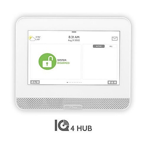Qolsys IQPH054 Verizon IQ4 Hub PowerG, Whole Home Hub with 7