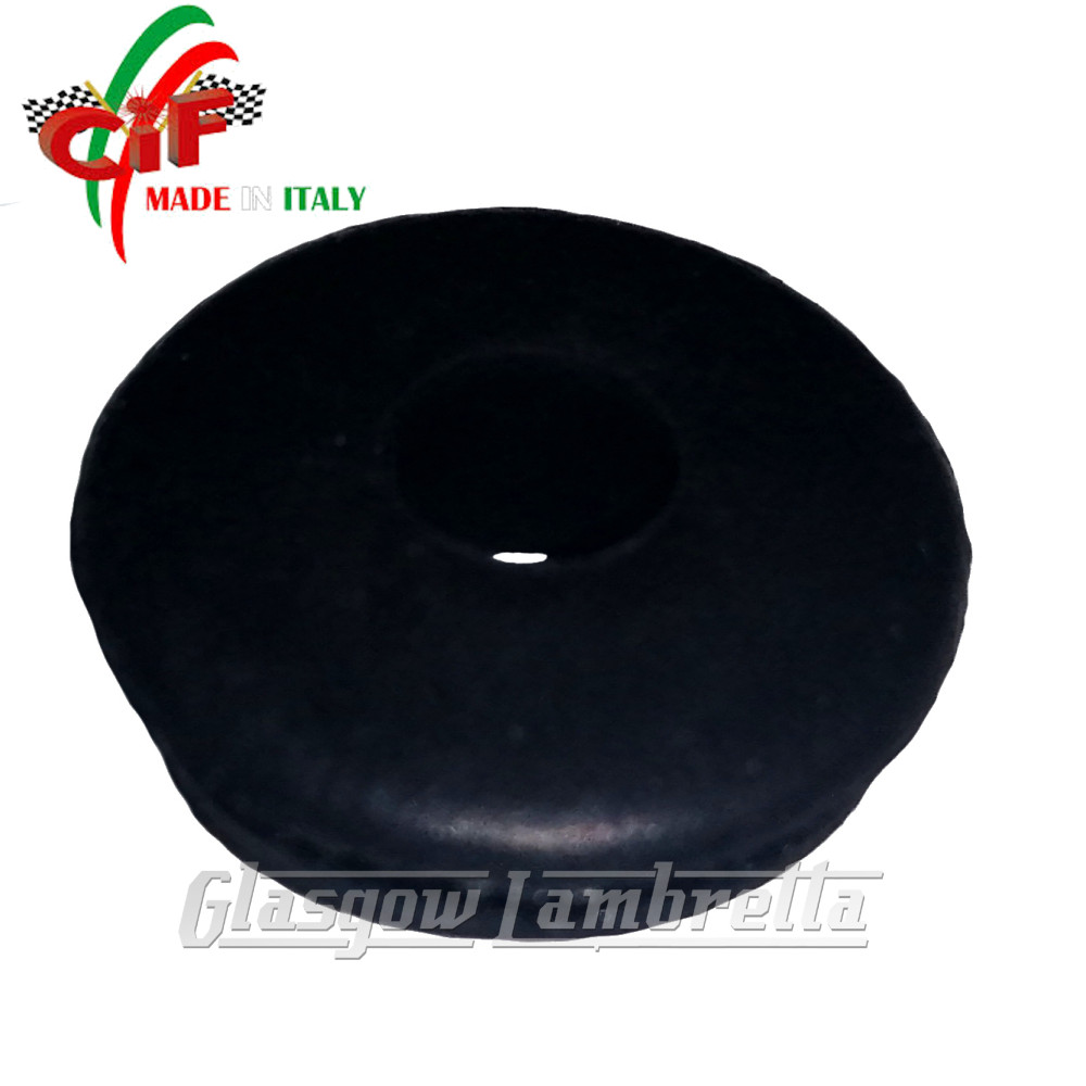 Vespa PK, PK XL etc FUEL / PETROL TAP LEVER GROMMET BLACK RUBBER Italian CIF