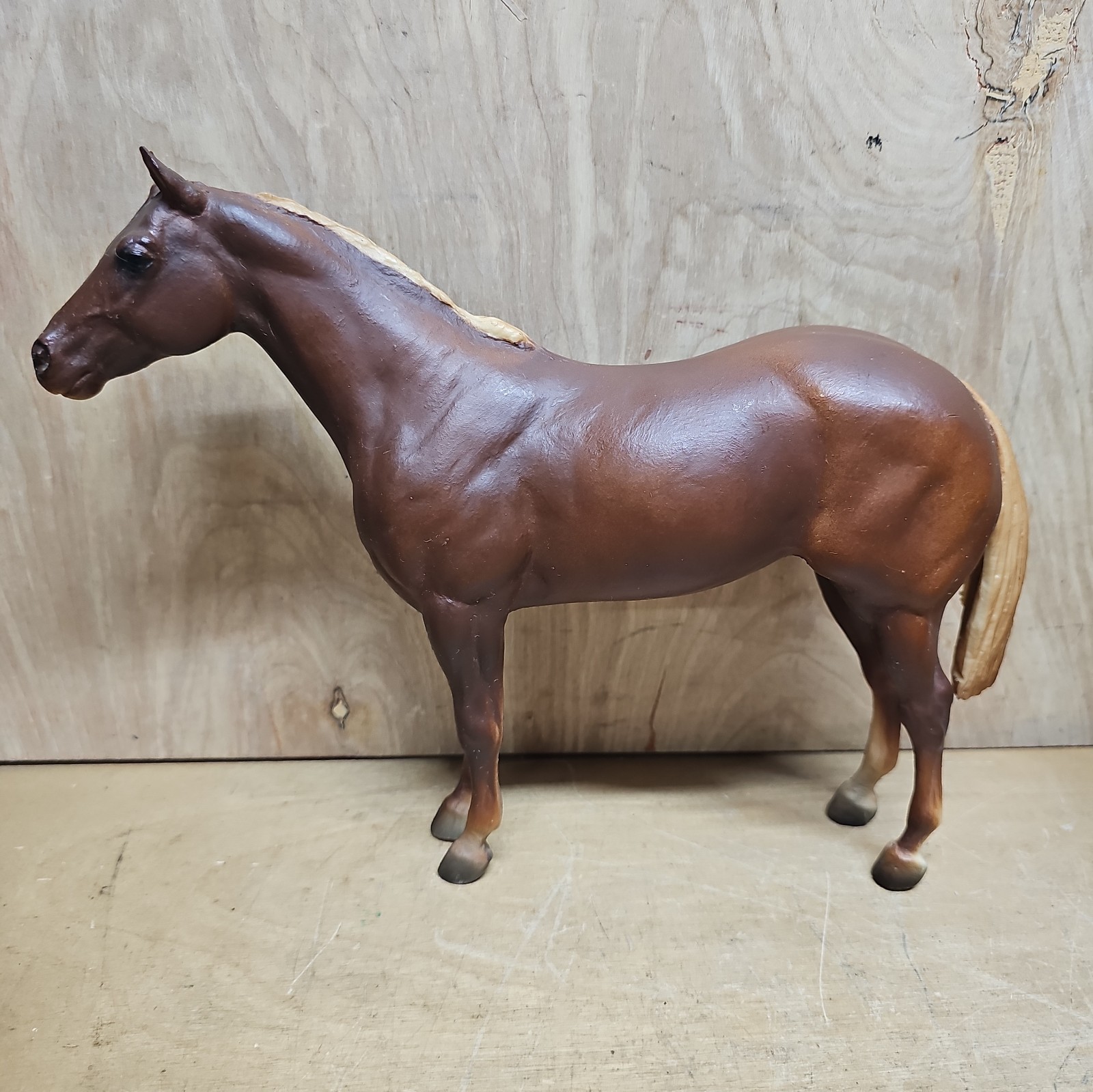 VTG 1976 Breyer Horse No 40 Lady Phase Lynn Anderson Chestnut Flaxen NO USA... VTG 1976 Breyer Horse No 40 Lady Phase Lynn Anderson Chestnut Flaxen NO USA...