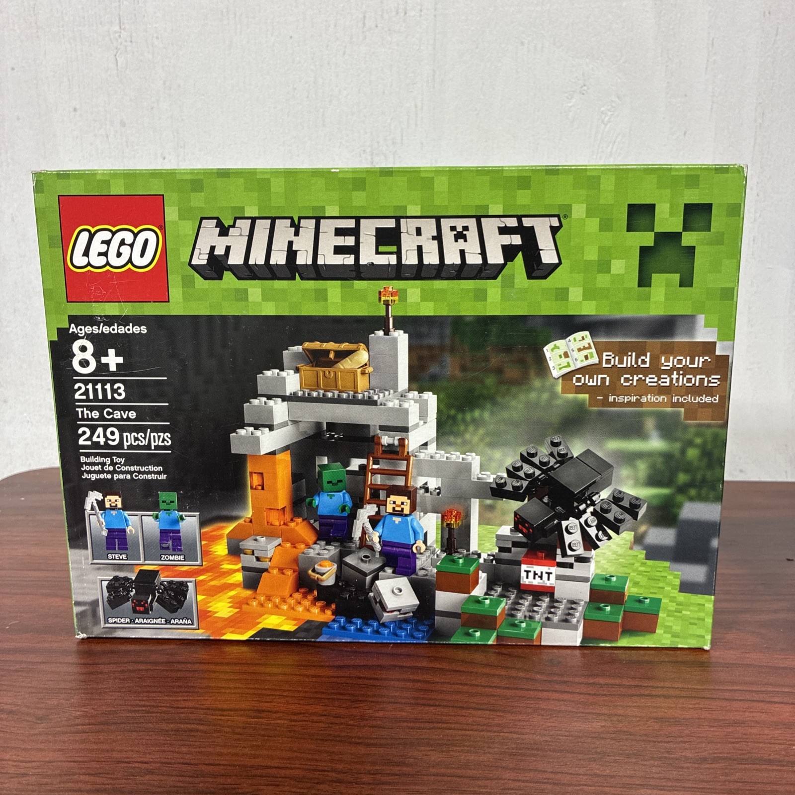 LEGO Minecraft 21113 The Cave New in Box Sealed