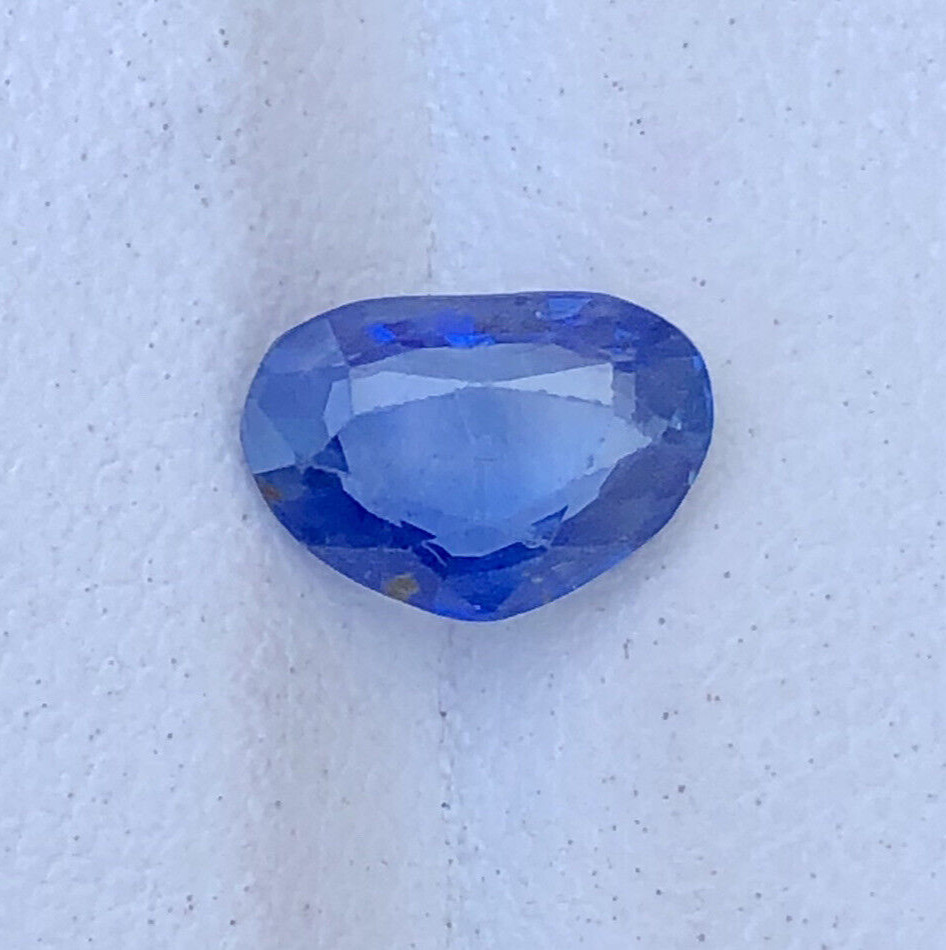 1.70 Cts Natural Blue Heart shape Sapphire Loose Gemstone