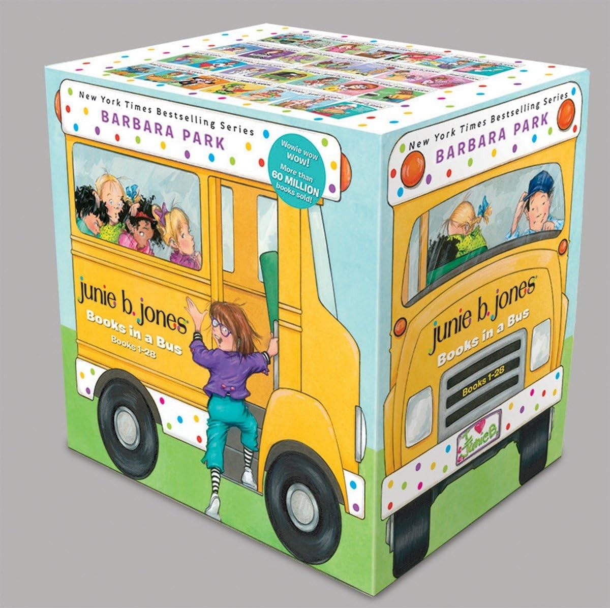 Junie B. Jones Books in a Bus 28-Book Boxed Set: The Complete Collection: Bo... Junie B. Jones Books in a Bus 28-Book Boxed Set: The Complete Collection: Bo...
