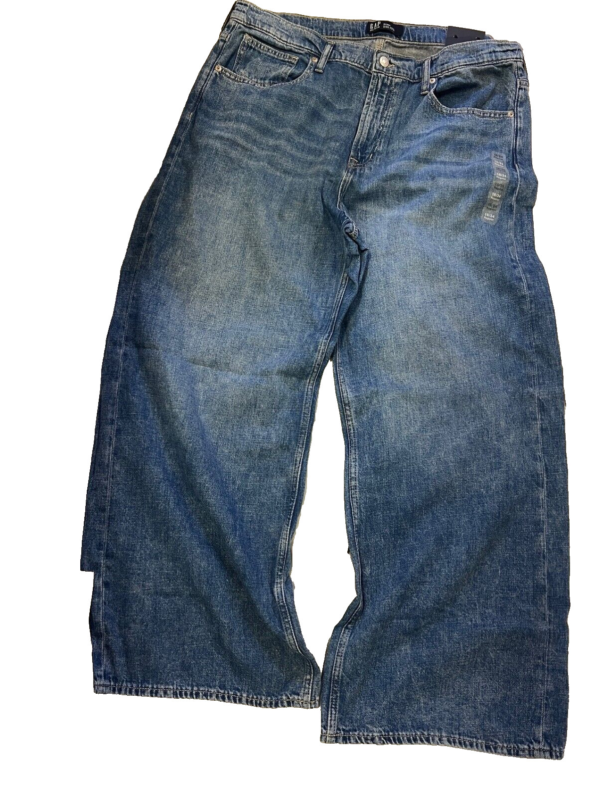 GAP High Rise Stride Wide-Leg Jeans 18/34R