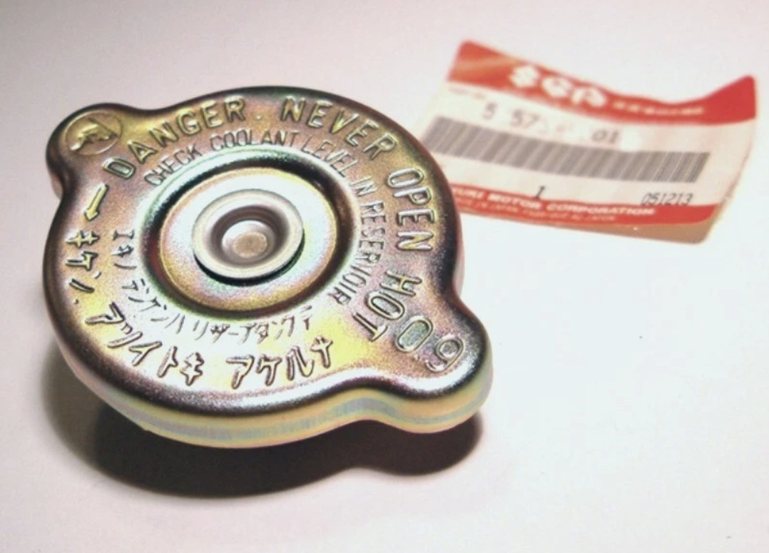 1972-2024 Suzuki GT750 RE5 DR-Z KingQuad OEM Radiator Cap 17920-78000