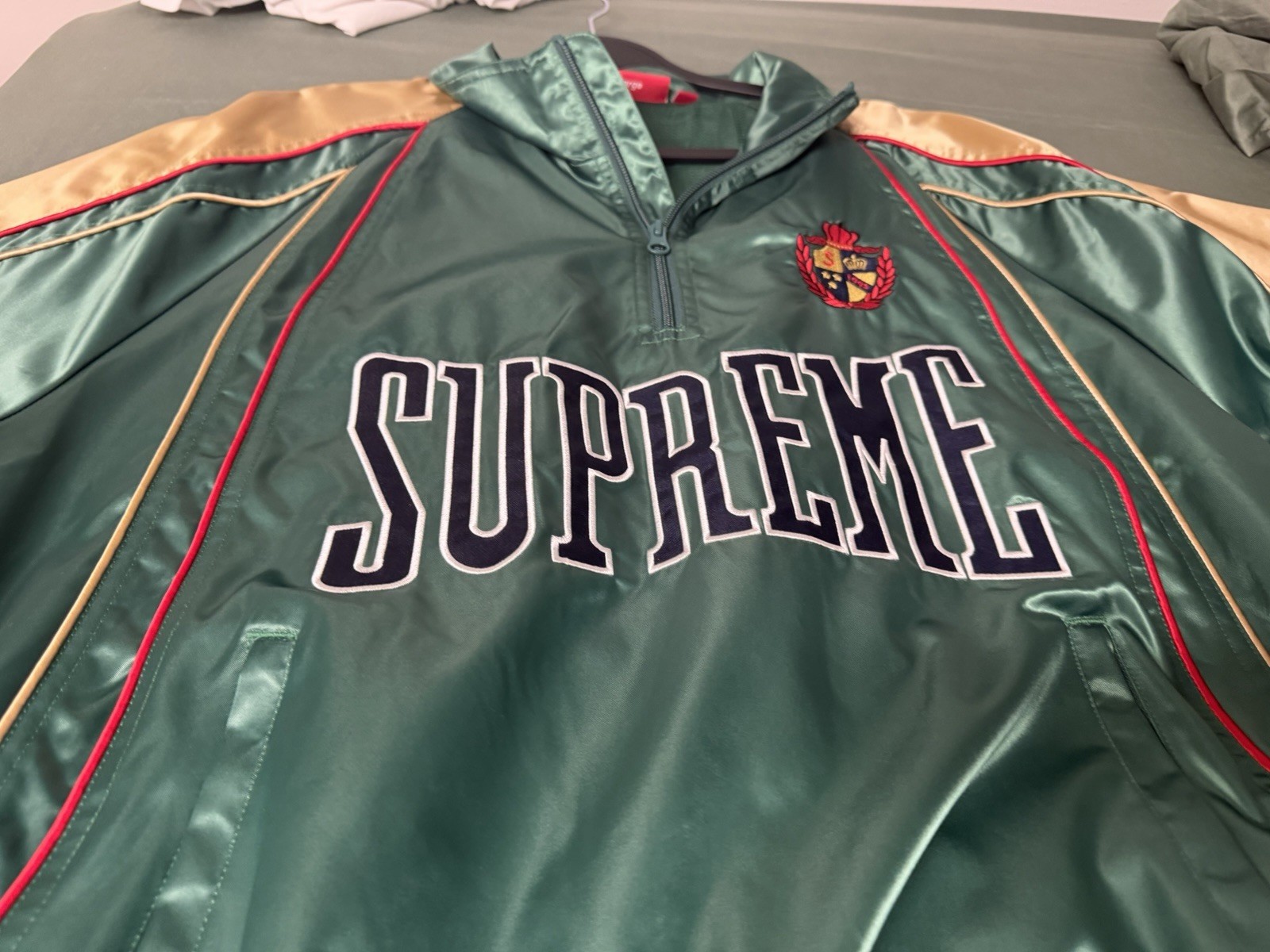 Supreme Satin Piping Pullover ss25 Supreme Satin Piping Pullover ss25