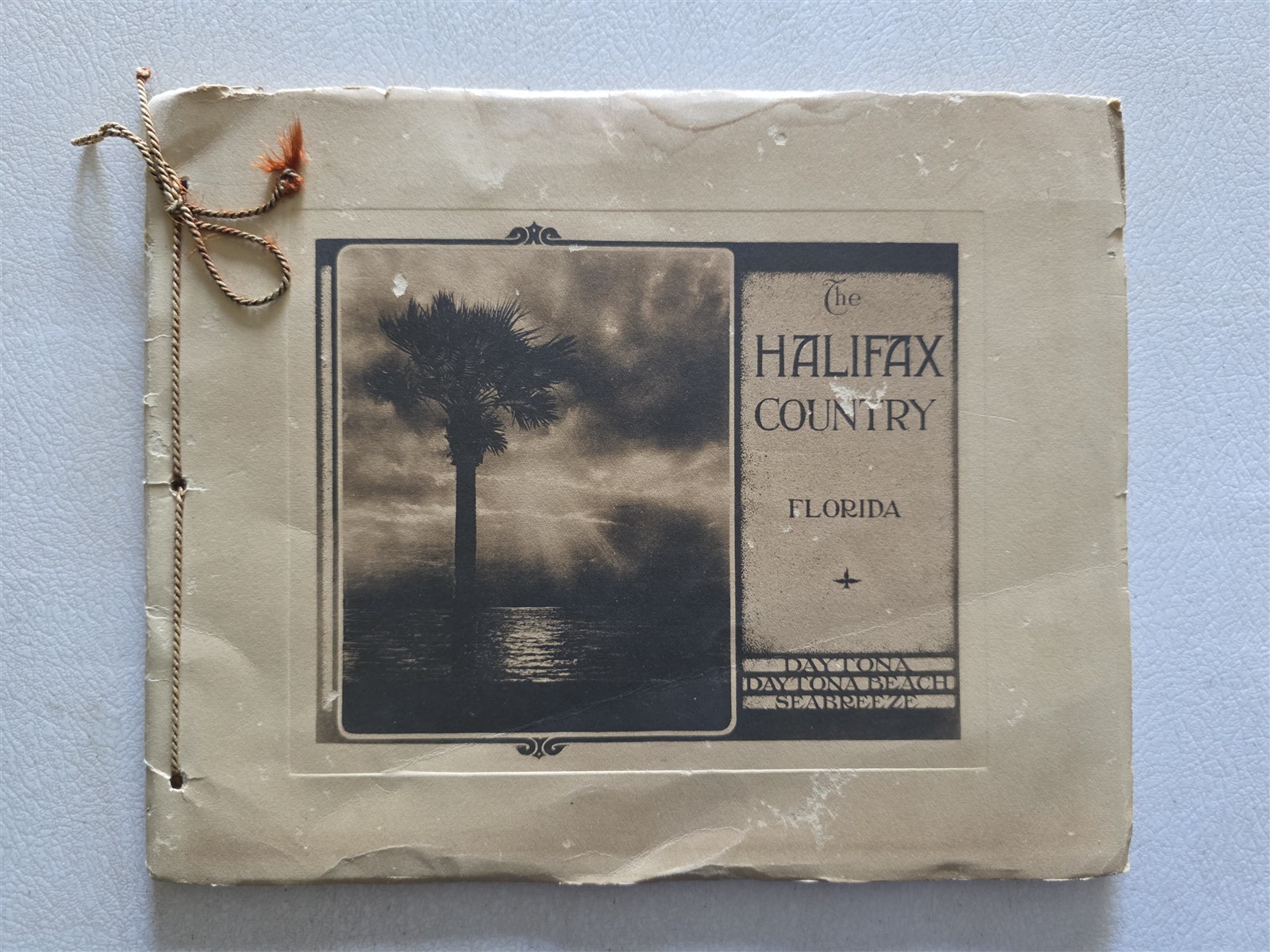 Daytona Beach Seabreeze Florida Antique Portfolio Photos 1925, 18 Photogravures